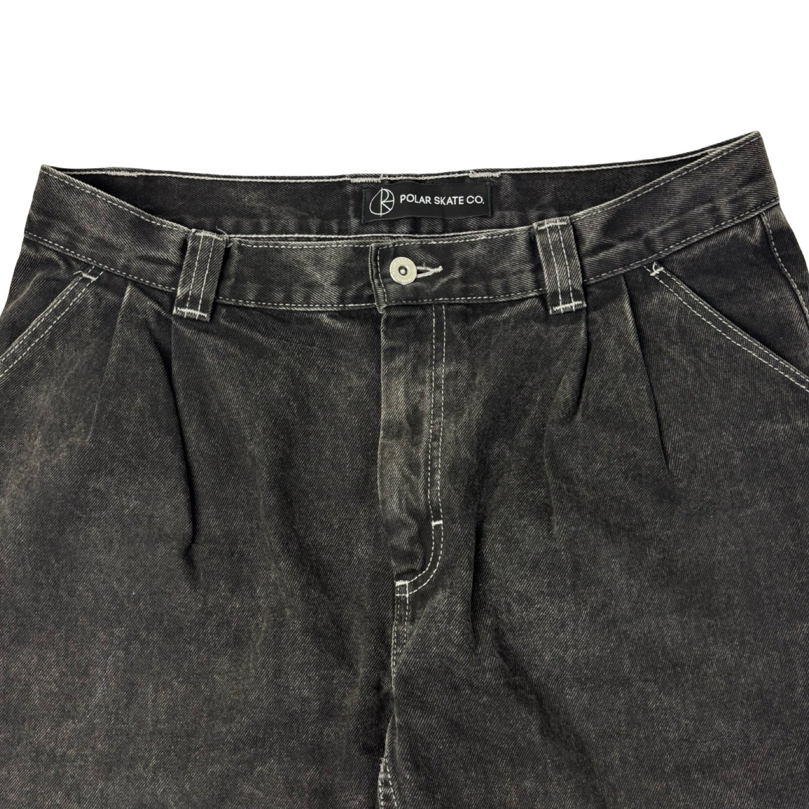 Polar Skate Co. Jiro Denim Pant Dark Grey Washed