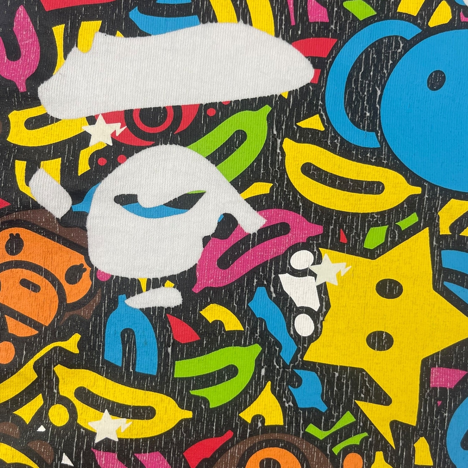 Bape Milo Banana Pool T-Shirt White