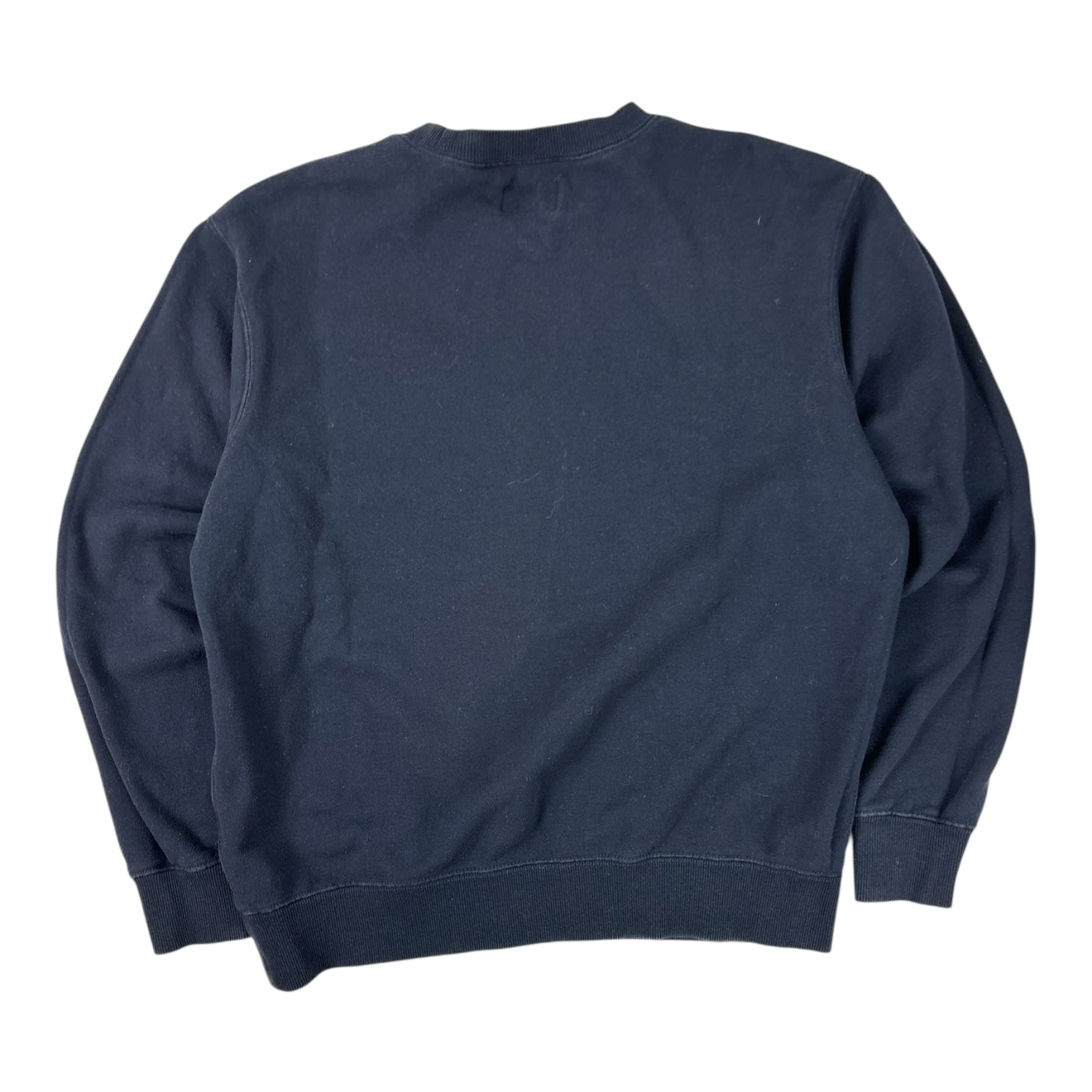 Beams Logo Crewneck Navy