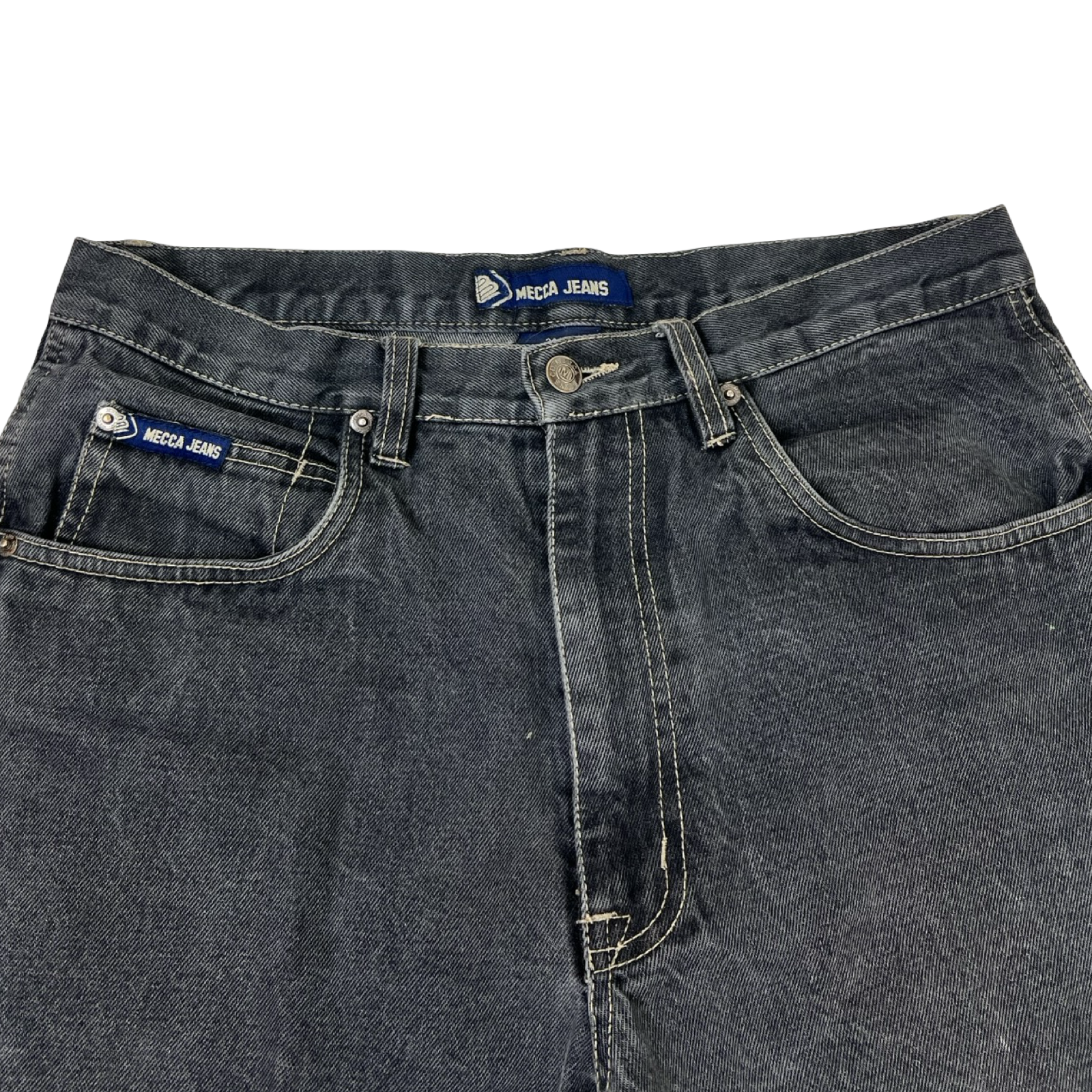 Vintage Mecca USA Baggy Black Denim Jeans