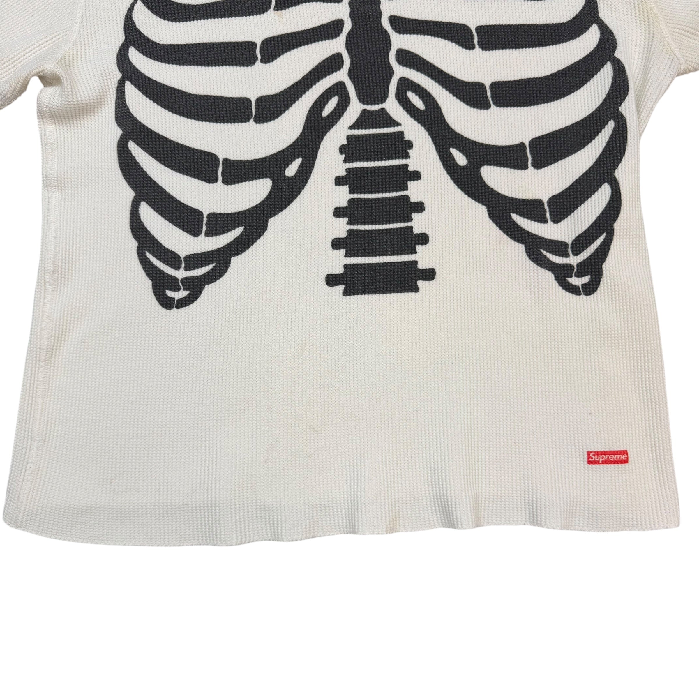 Supreme Hanes Bones Thermal Crew Natural