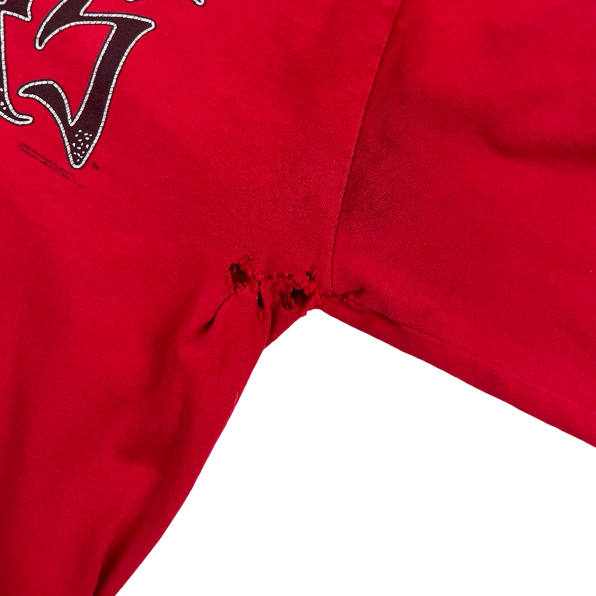 Vintage West Coast Choppers Long-Sleeve T-Shirt Red