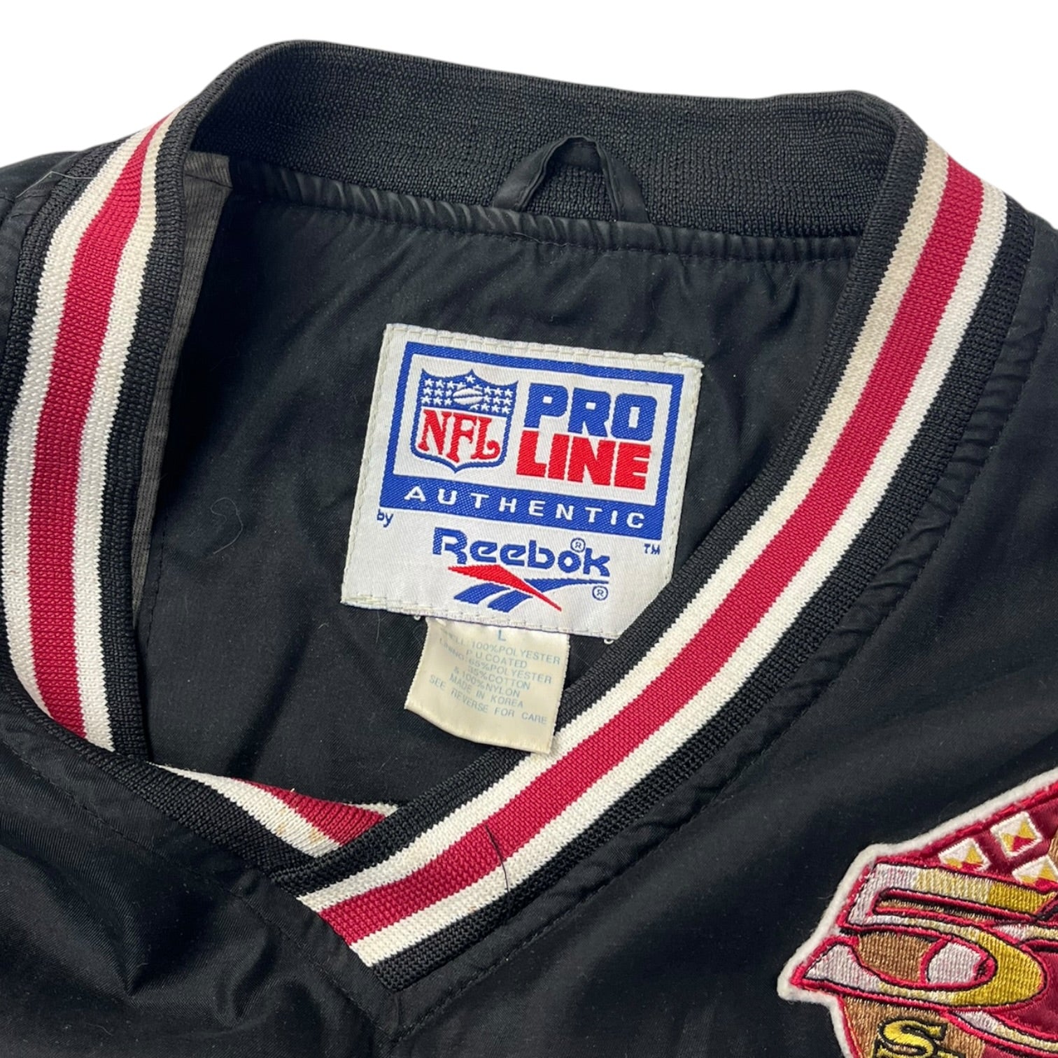 Vintage San Francisco 49ers Reebok Warm Up Jacket