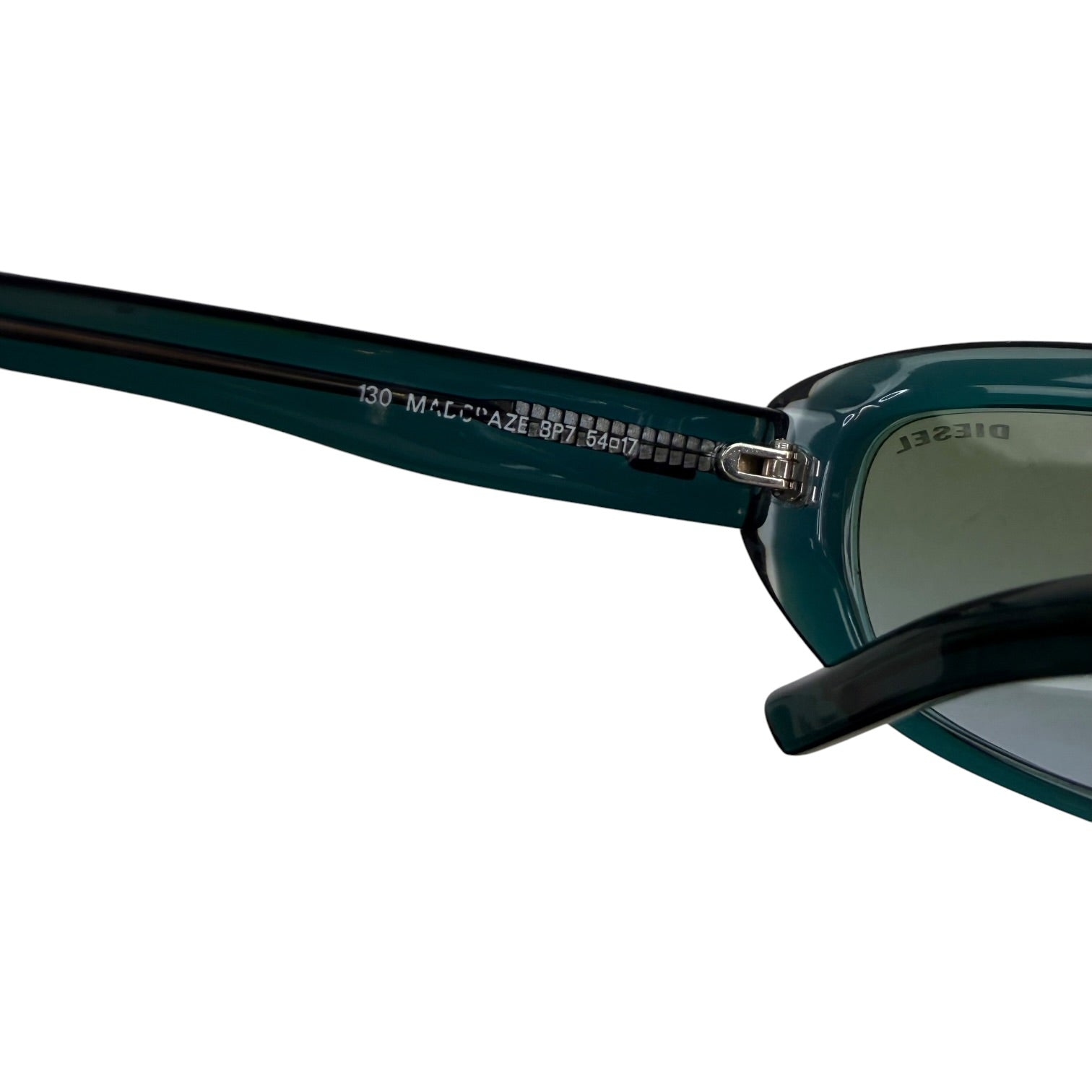 (W) Vintage Diesel Oval Shape Sunglasses Turqoise