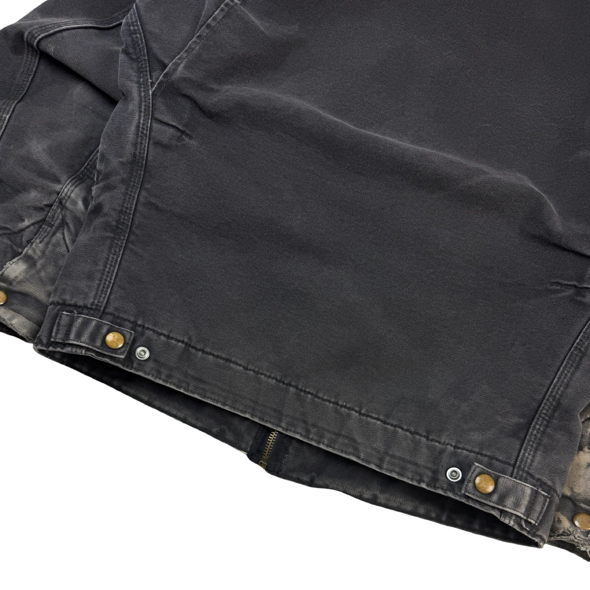 Vintage Carhartt J97 Detroit Faded Black
