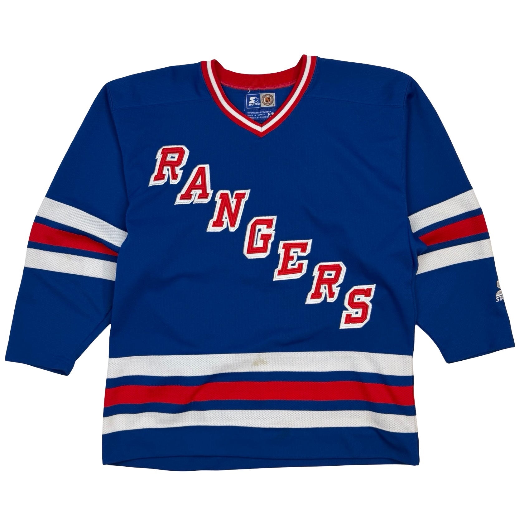 Vintage New York Rangers Eastern Conference Starter Jersey Blue