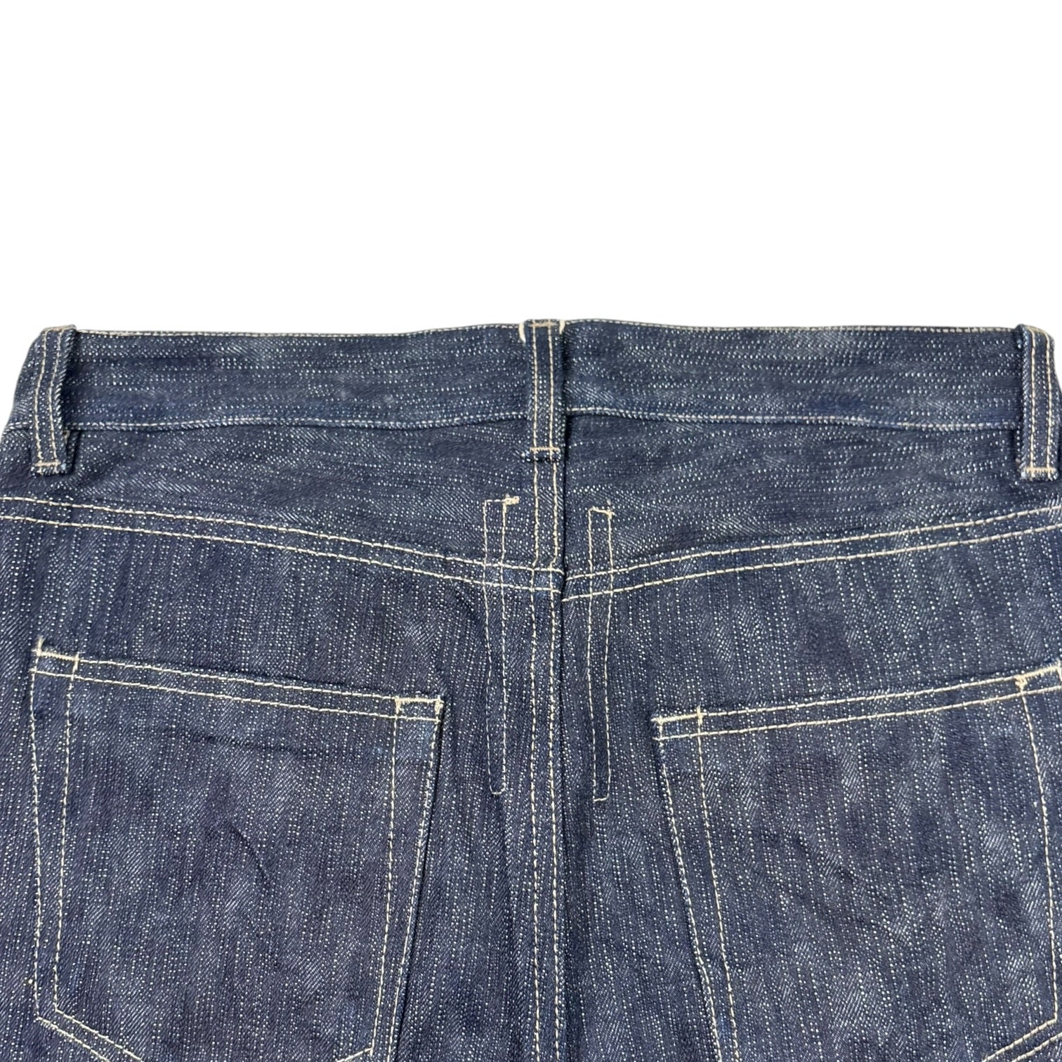 Rick Owens DRKRSHDW Torrence Cut Pantaloni Denim Raw Blue