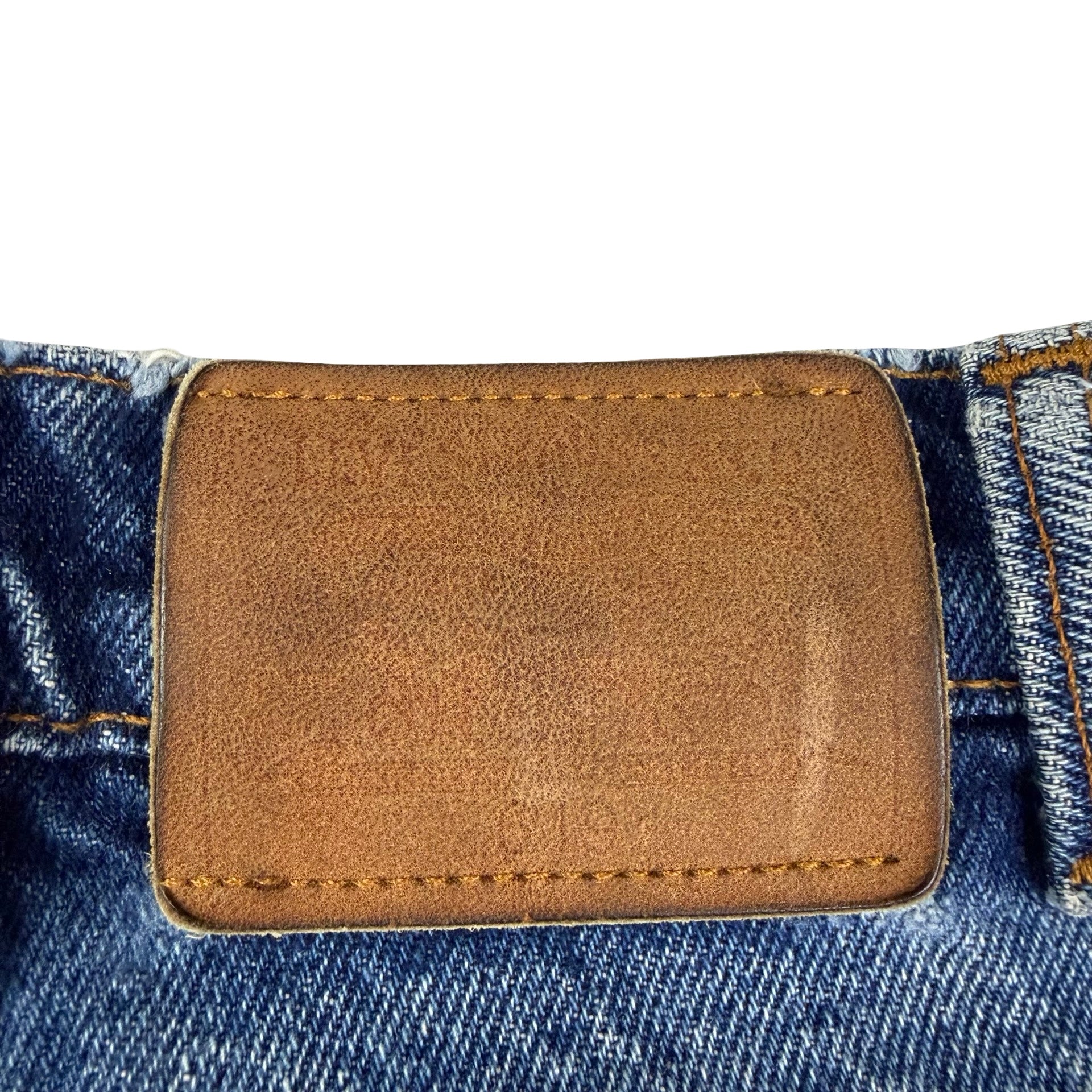 Vintage Levi’s 619 Orange Tab Denim Shorts Blue