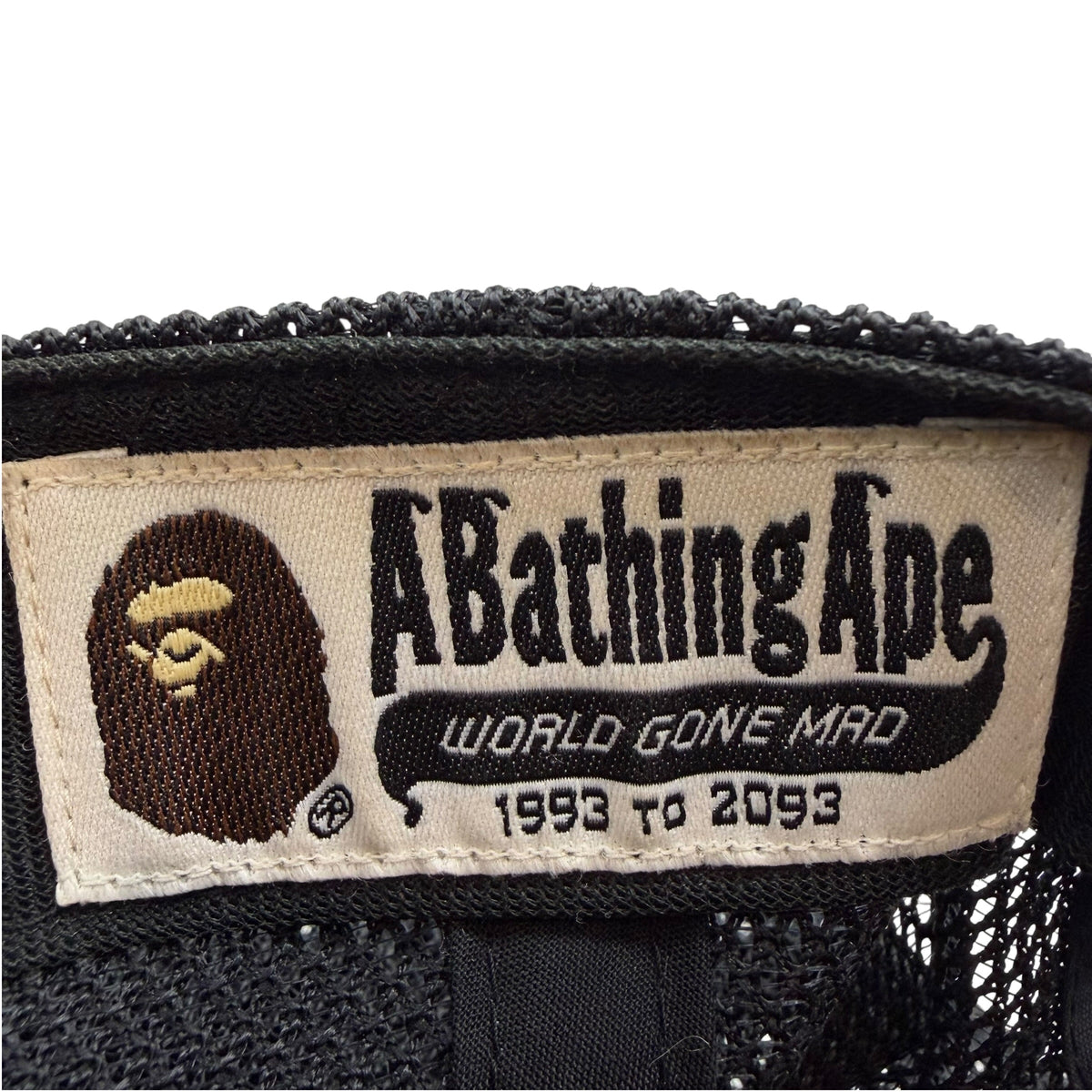 Bape 1st Camo Mesh Trucker Hat Green