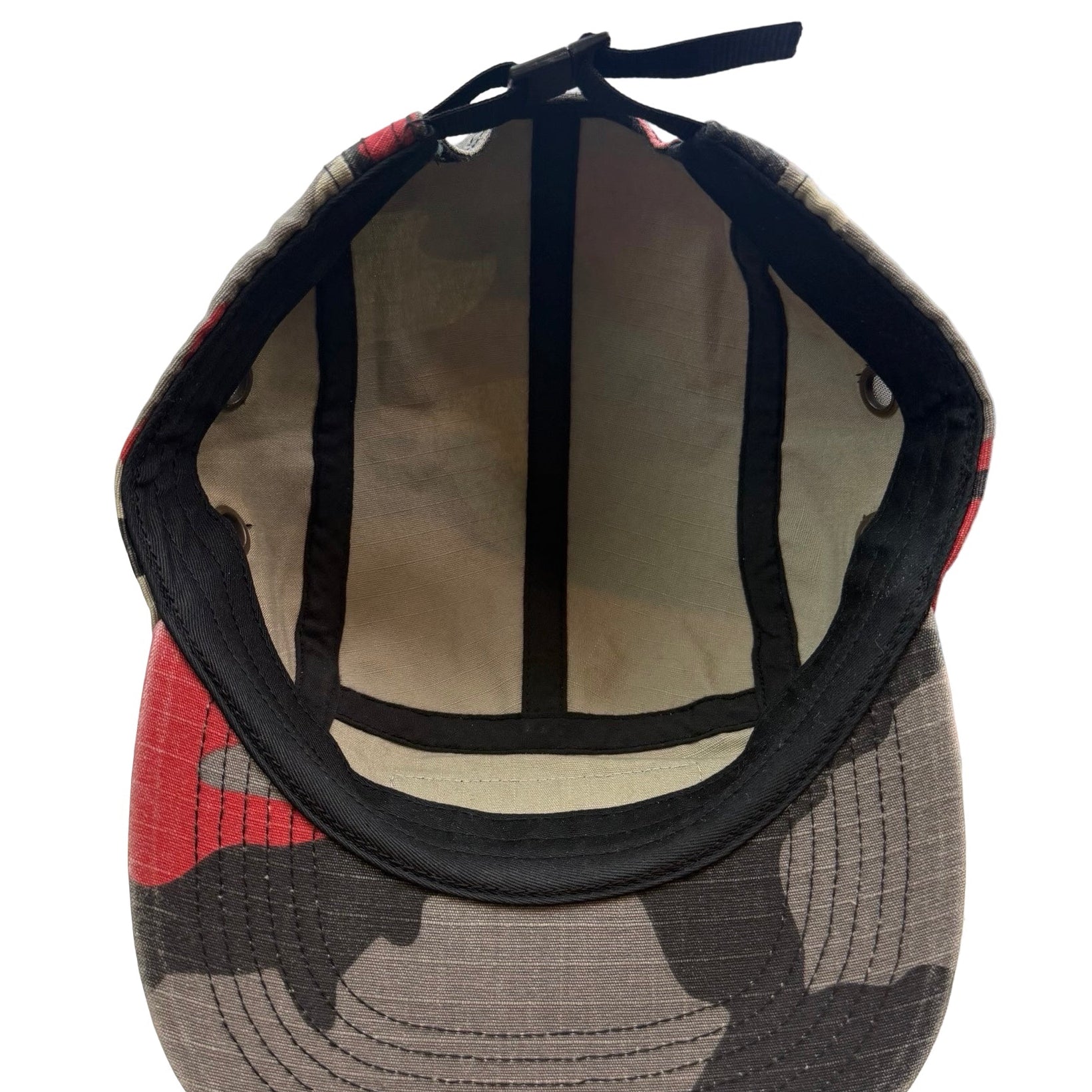 Supreme Military Camp Cap Red Camo