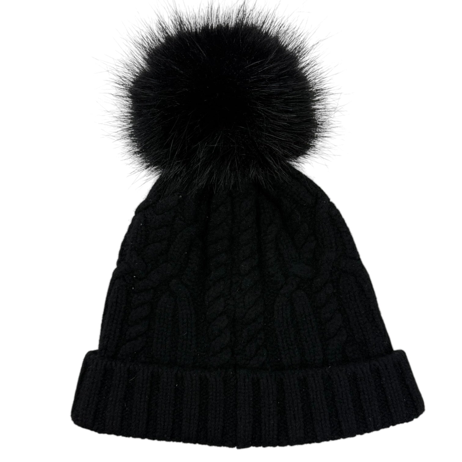 Moncler Wool Pom Beanie Black