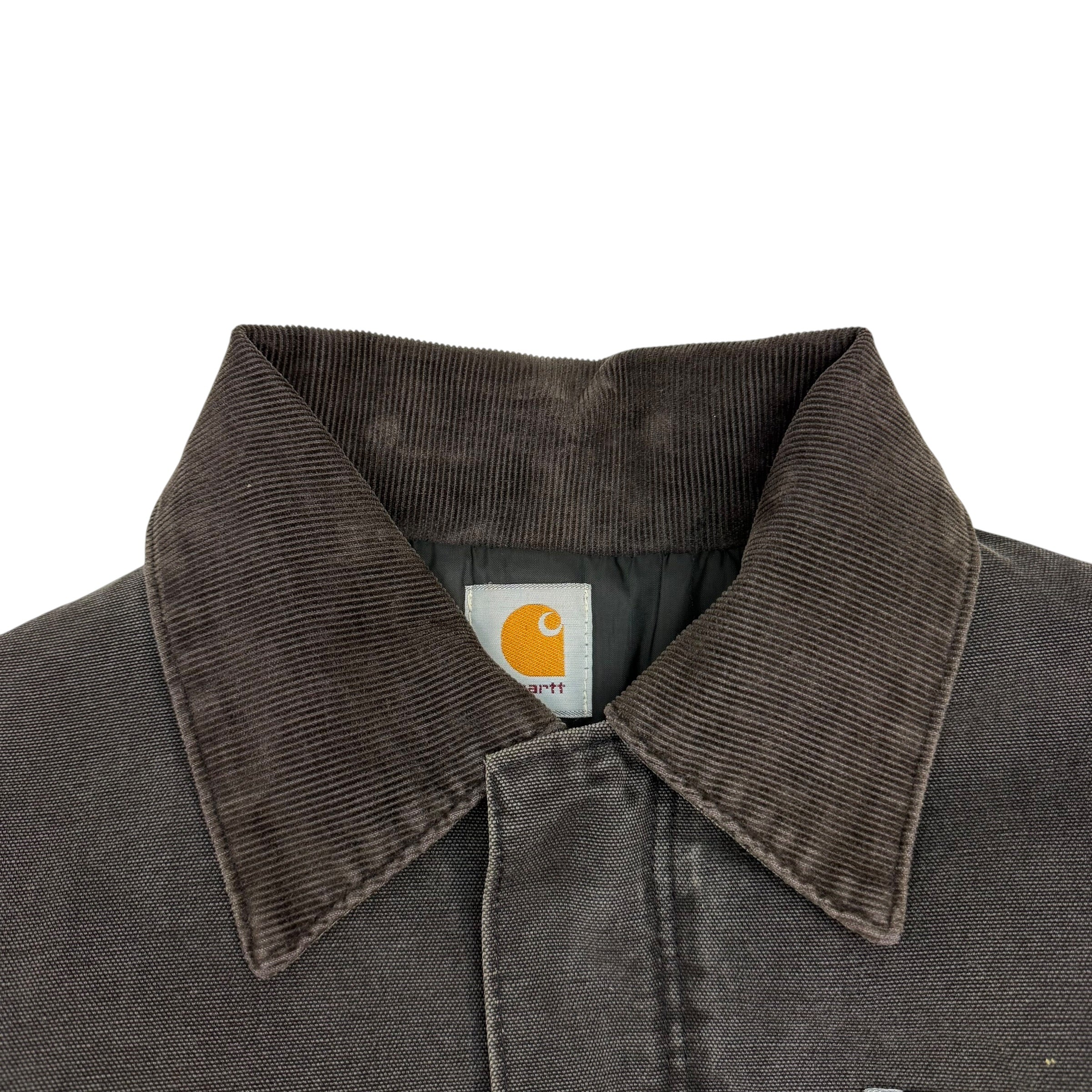 Vintage Carhartt Arctic Traditional Jacket Dark Grey