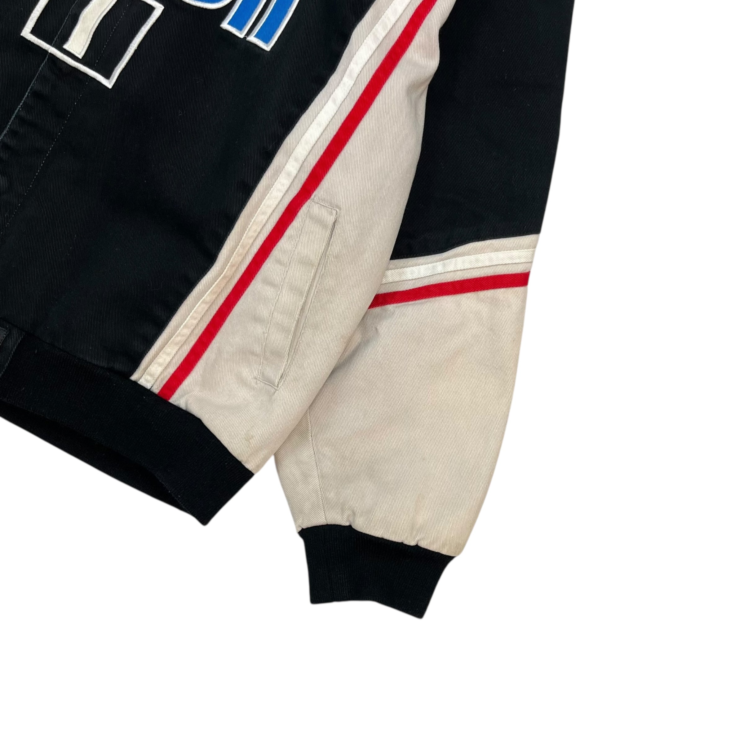 Vintage Tony Stewart NASCAR Racing Jacket Black/White