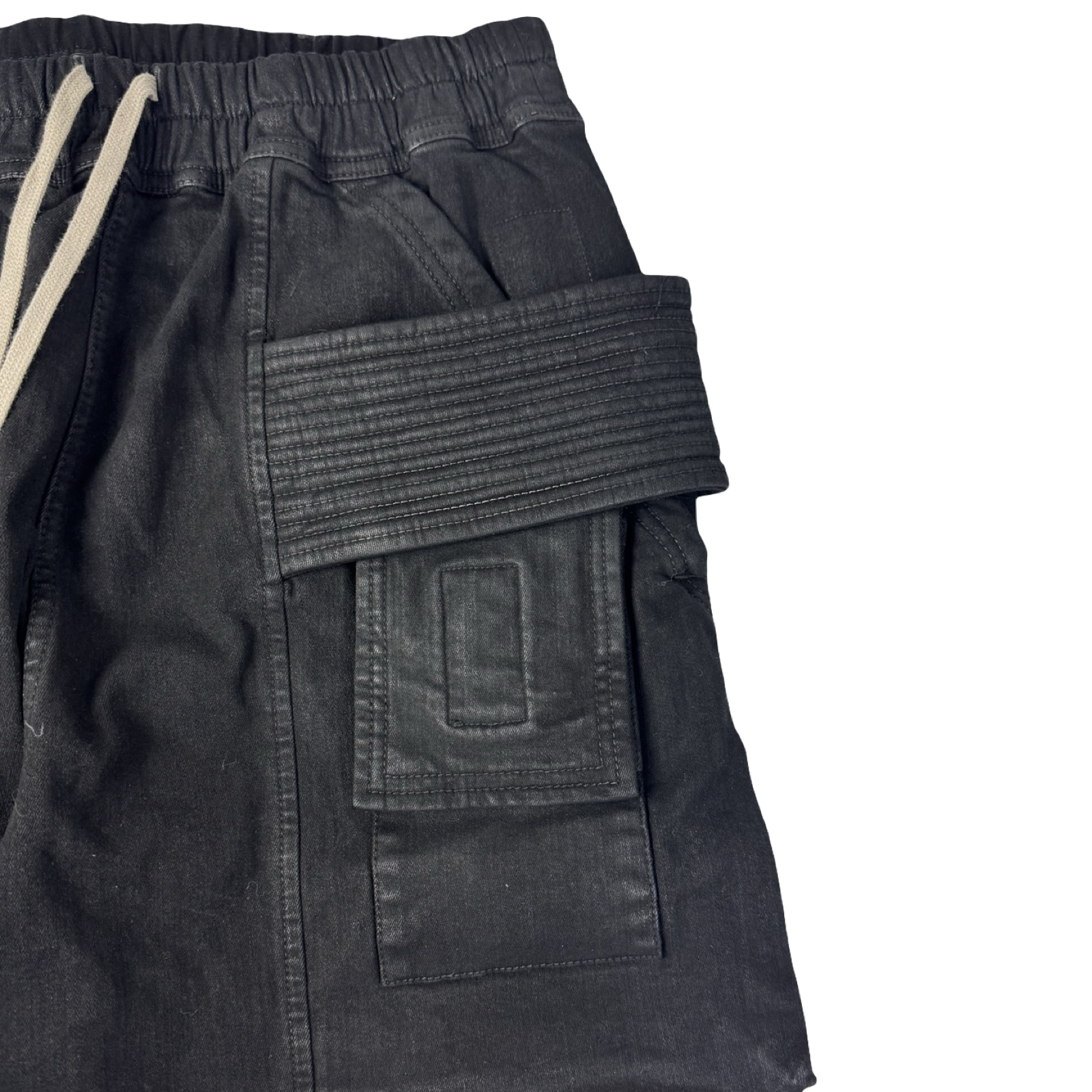 Rick Owens DRKSHDW Creatch Cargo Waxed Pant