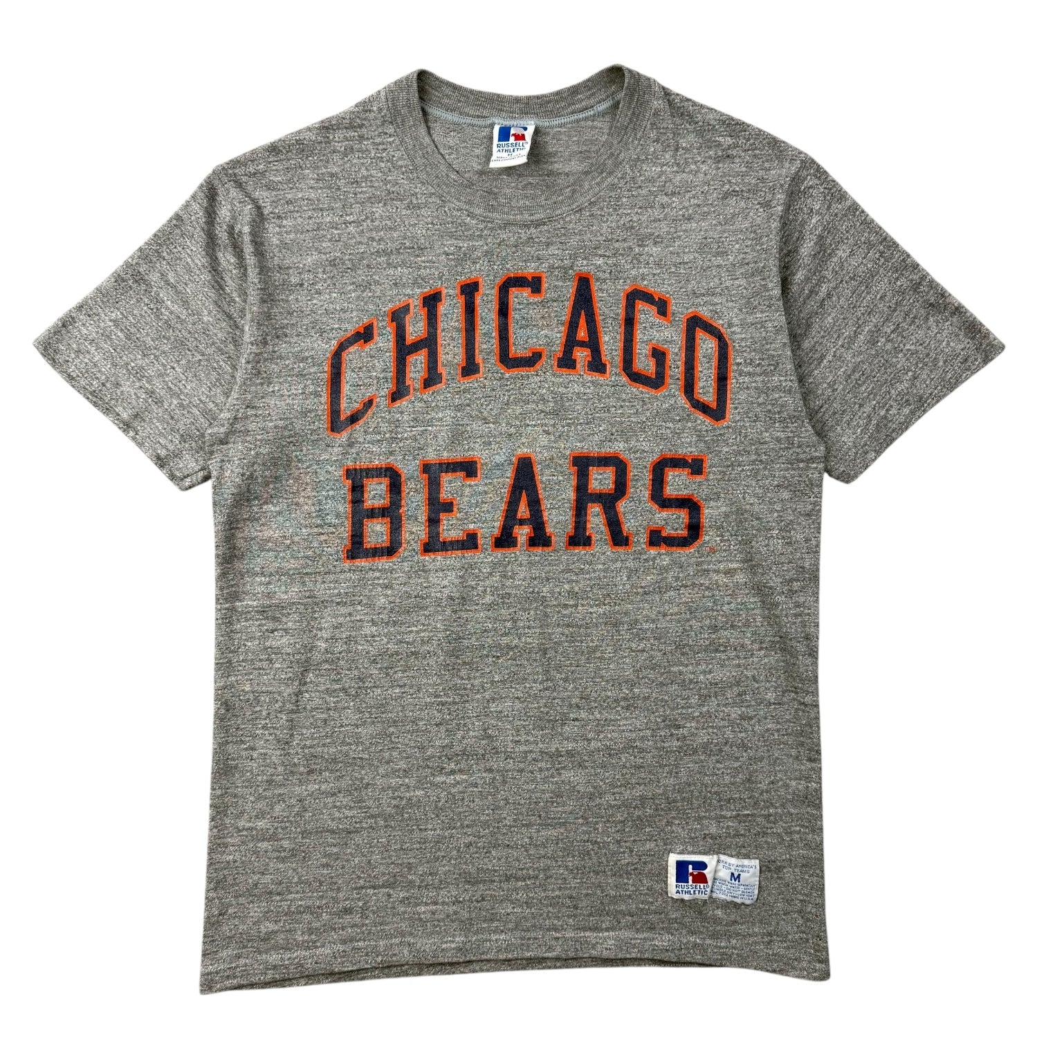 Vintage Russell Athletic Chicago Bears Tee Grey
