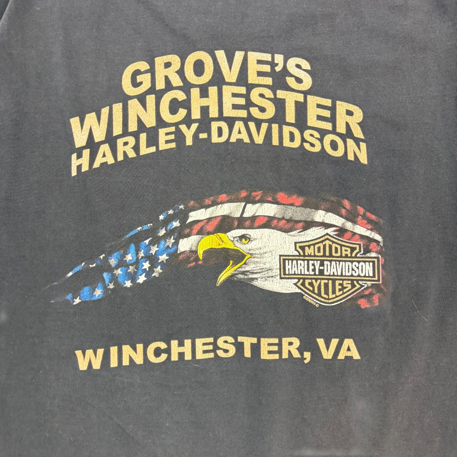 2004 Harley Davidson Of Winchester Virginia Tee Black