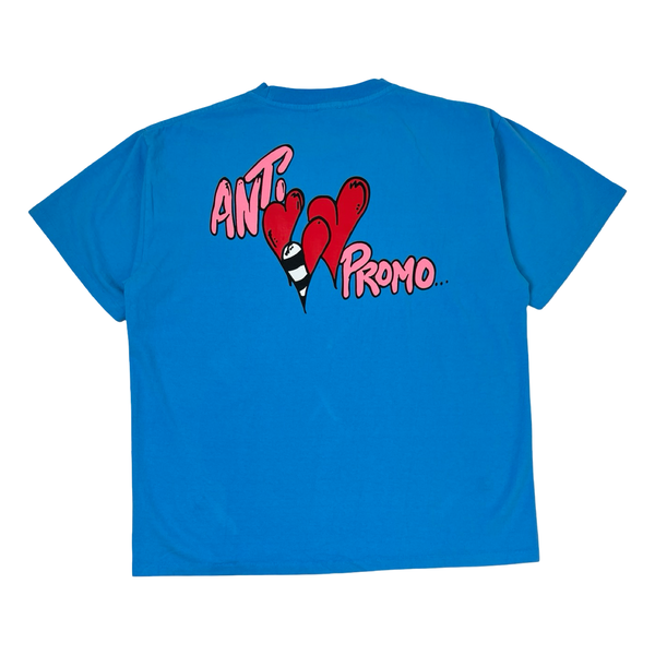 Matty Boy Anti Promo Heart T-Shirt Blue