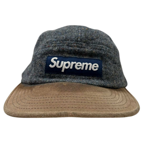 Supreme Donegal Wool Suede Camp Cap