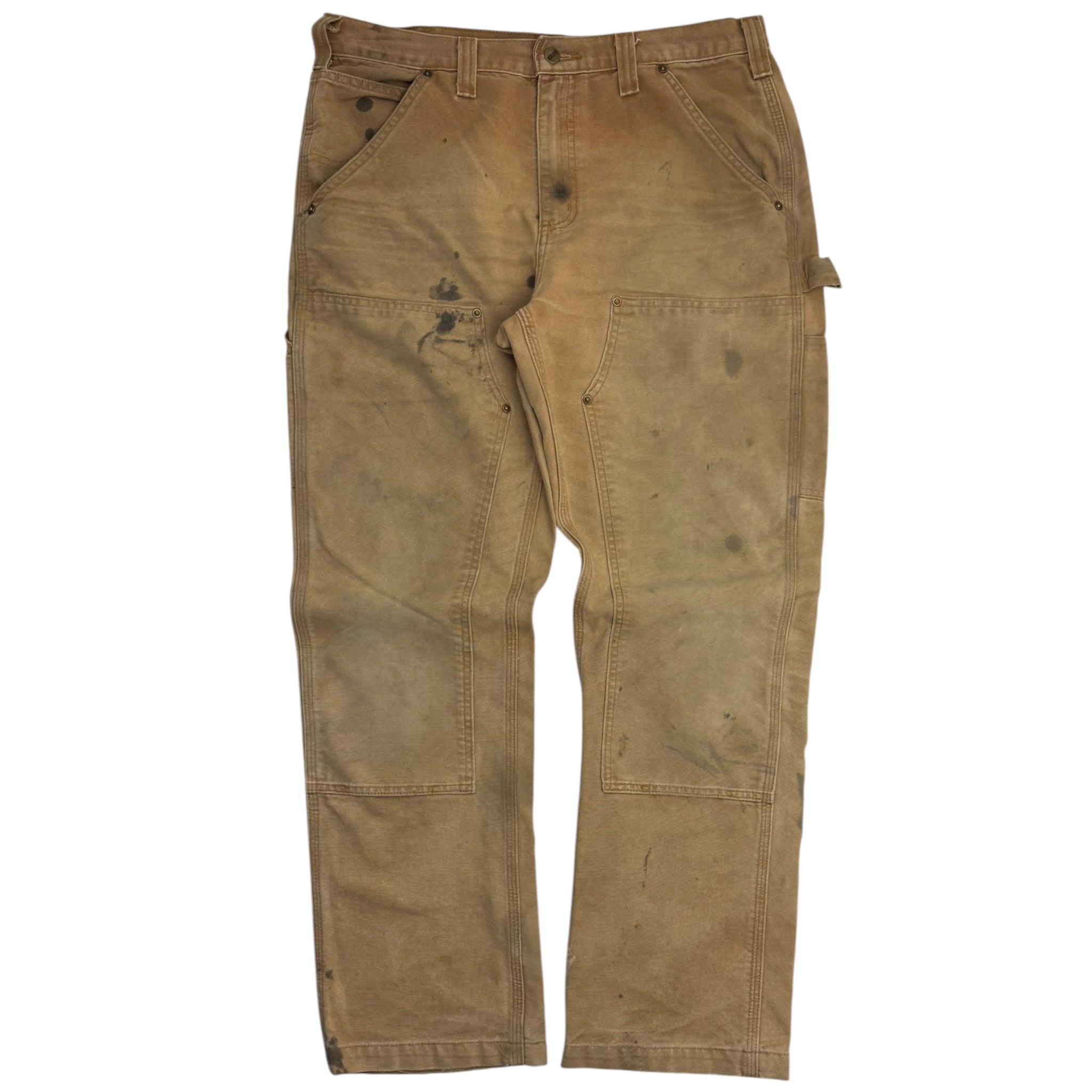 Vintage Carhartt Double Knee Bottoms Light Tan