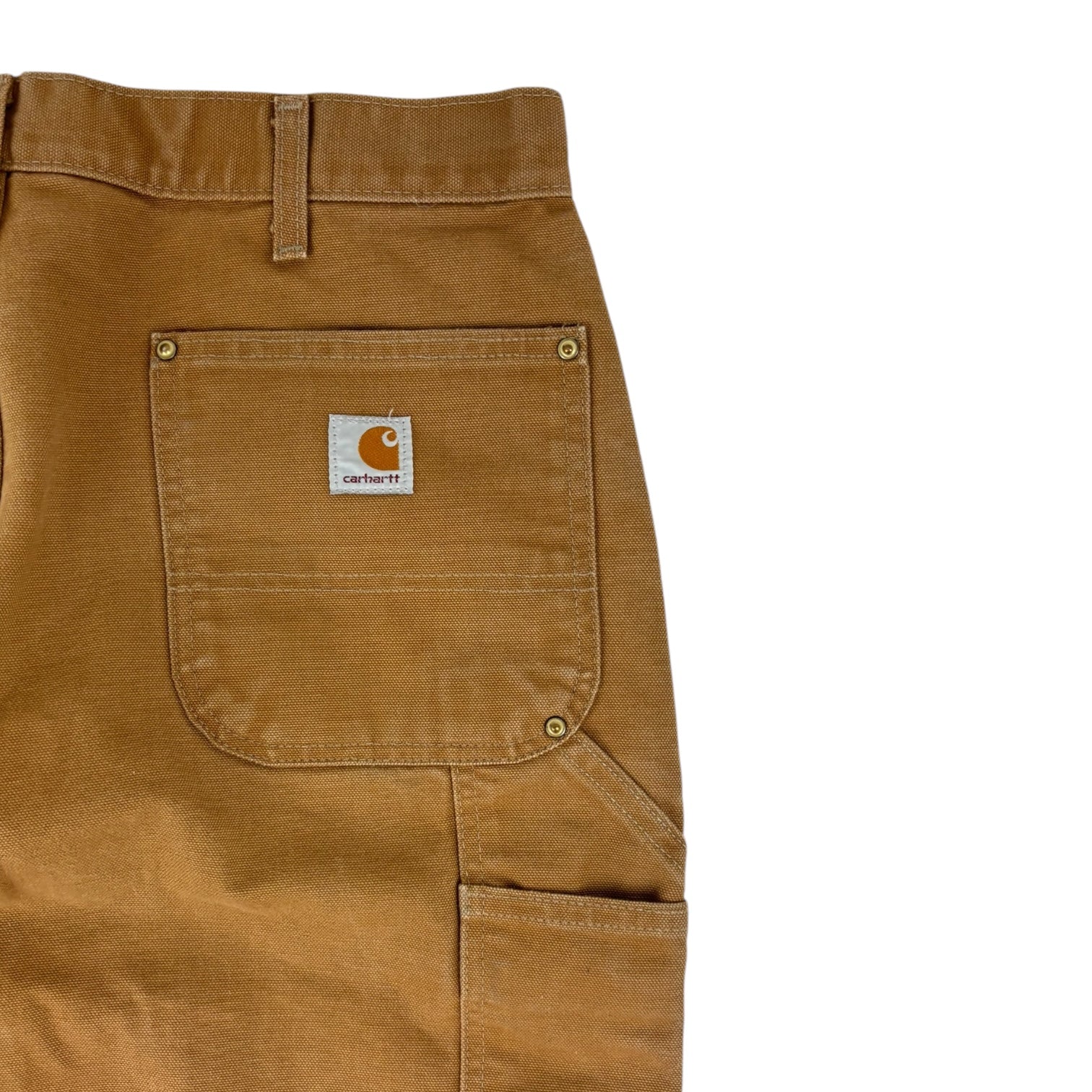 Vintage Carhartt Double Knee Work Pants Tan