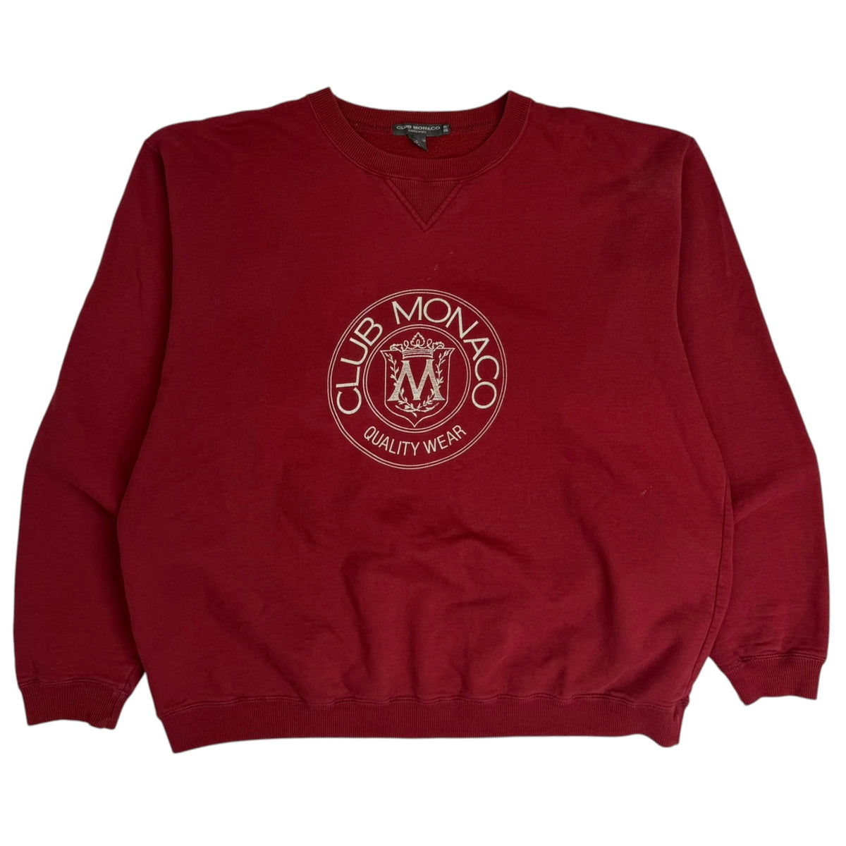 Vintage Club Monaco Crewneck Maroon