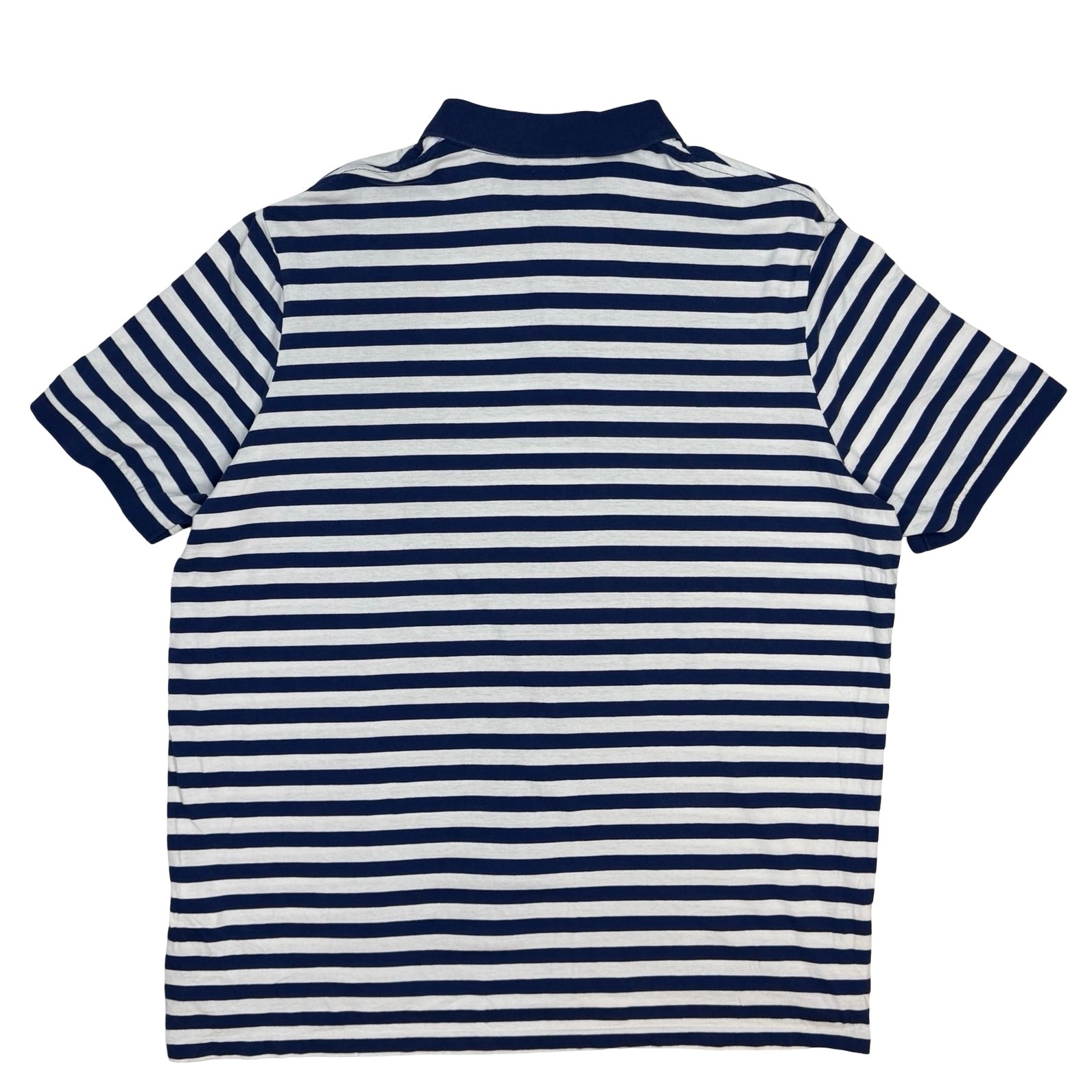 Vintage Polo Ralph Lauren Striped Polo Tee Blue/White