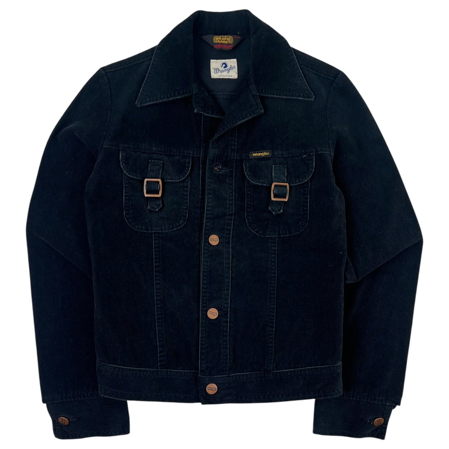 Vintage Hysteric Glamour “Wrangler” Corduroy Trucker Jacket Black