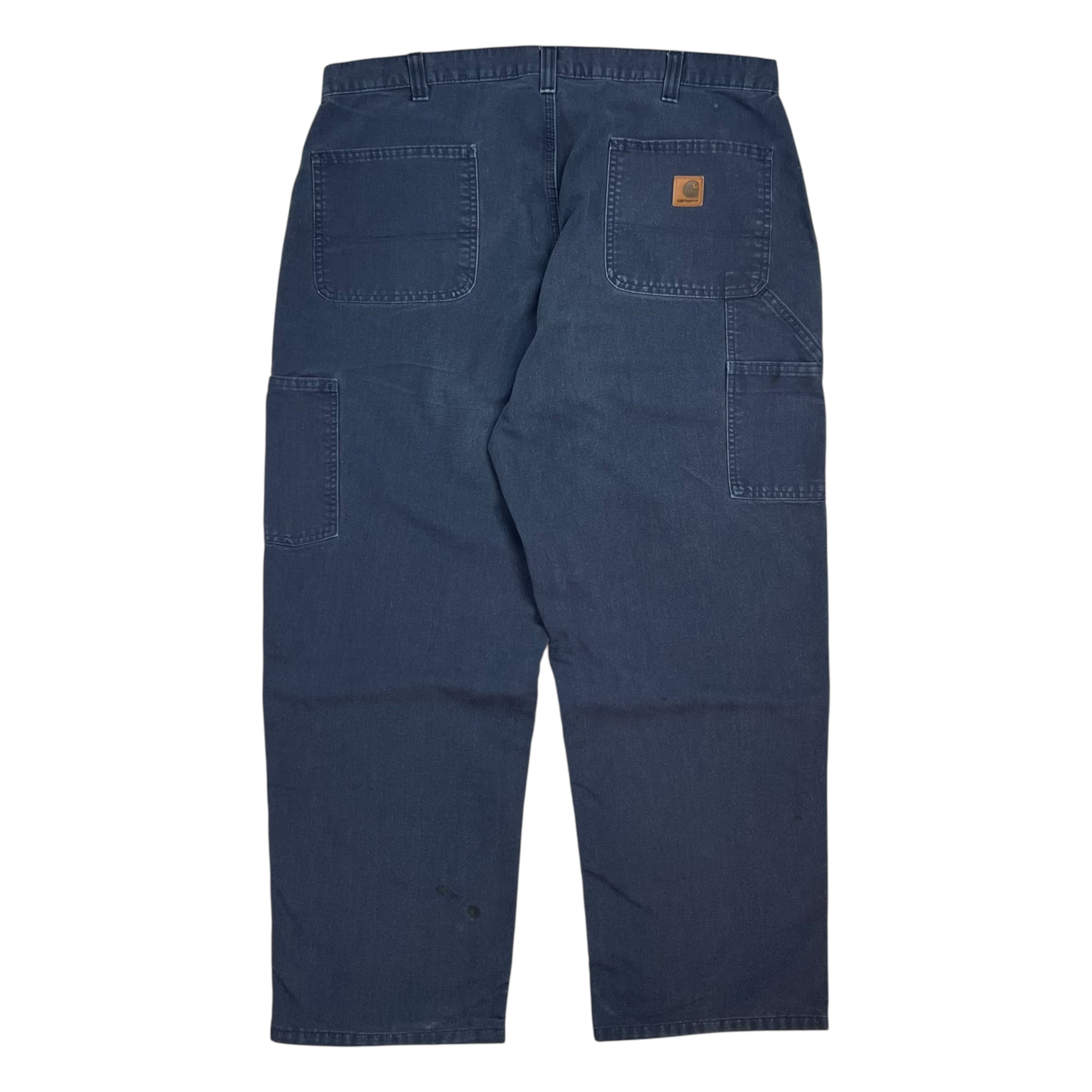 Vintage Carhartt Dungaree Pants Navy Blue