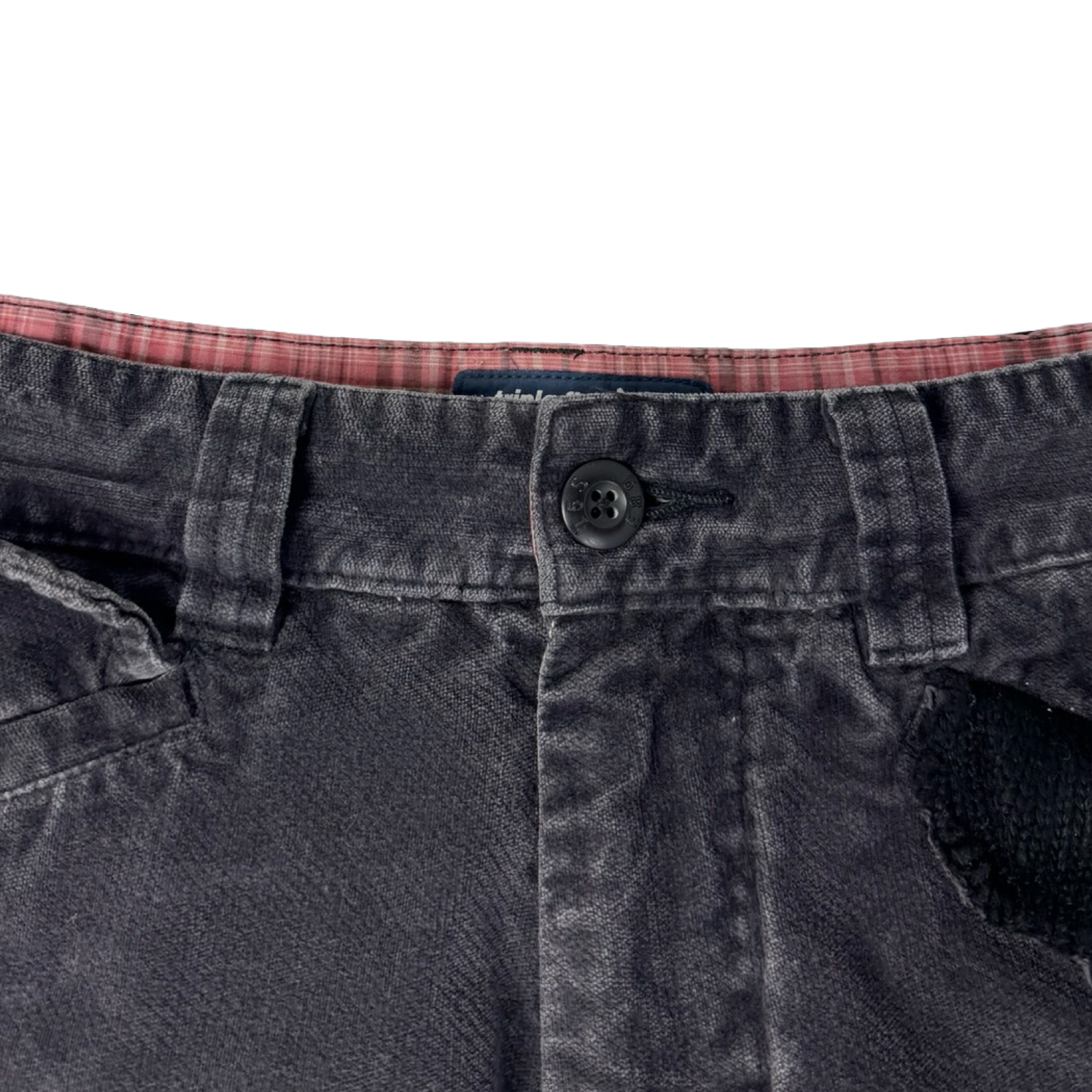 Vintage Y2K Triple Five Soul Cargo Bottoms Black