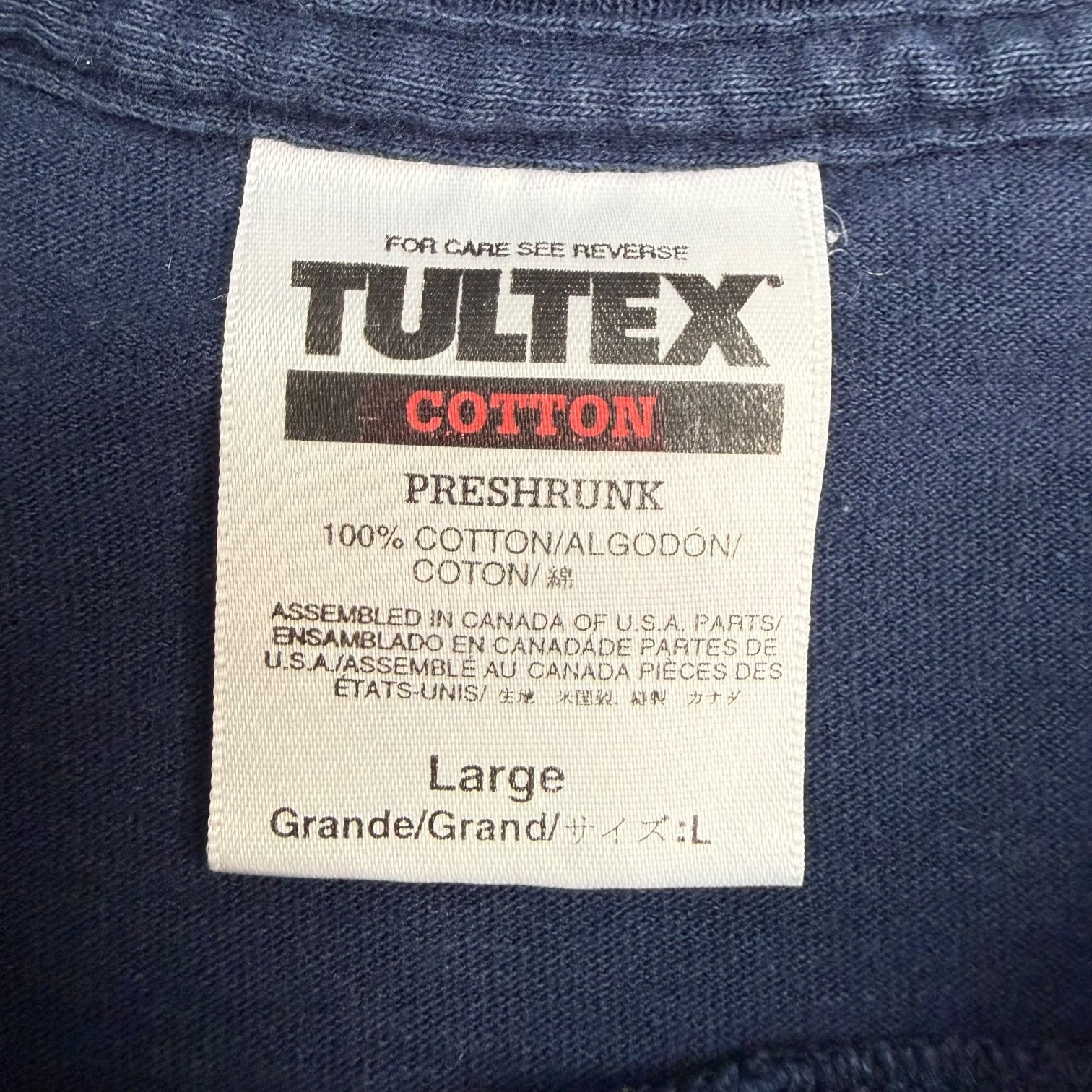 Vintage 54-40 ‘trusted by millions’ Tee Navy Blue