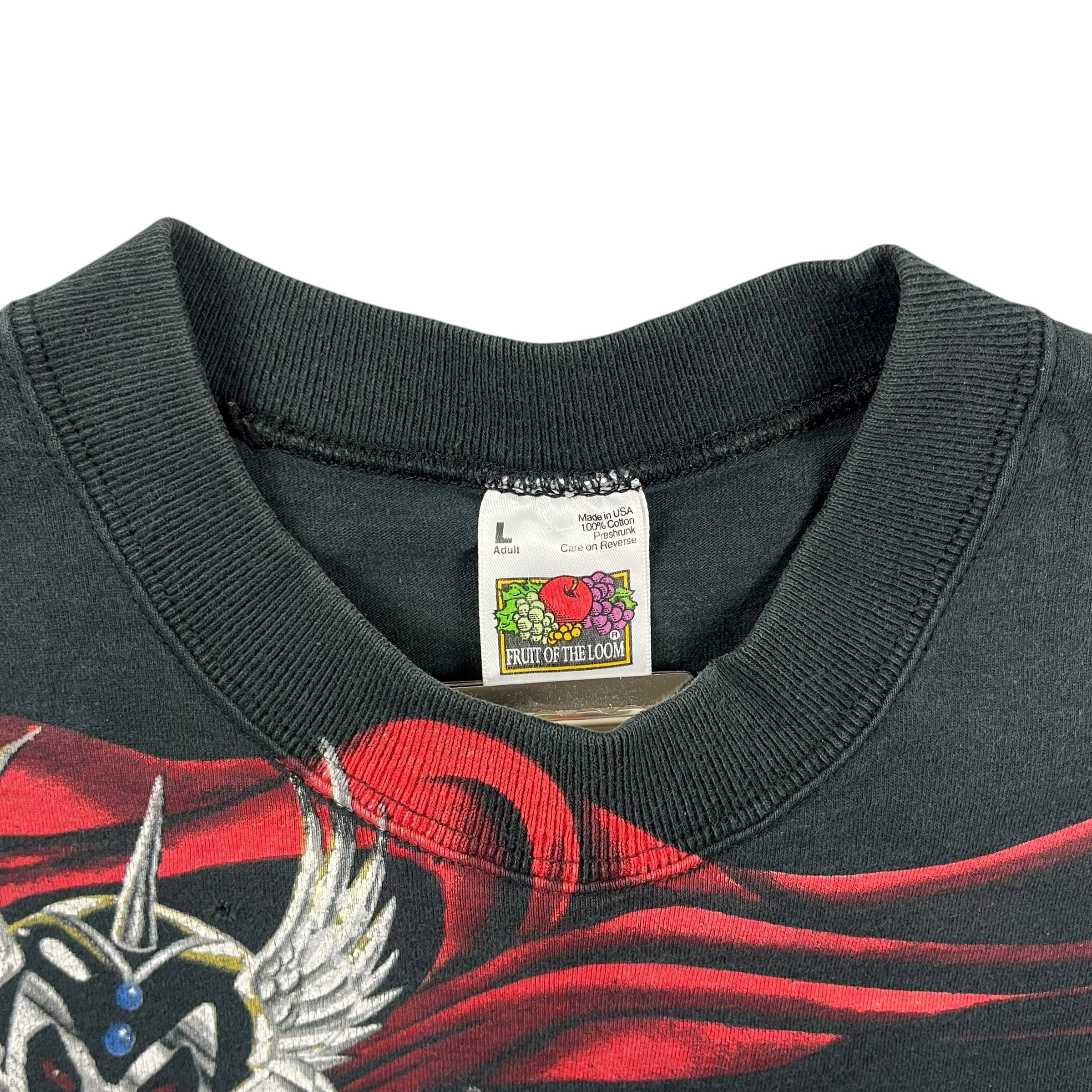 Vintage Dale Earnhardt Jr. Black Knight Tee Grey