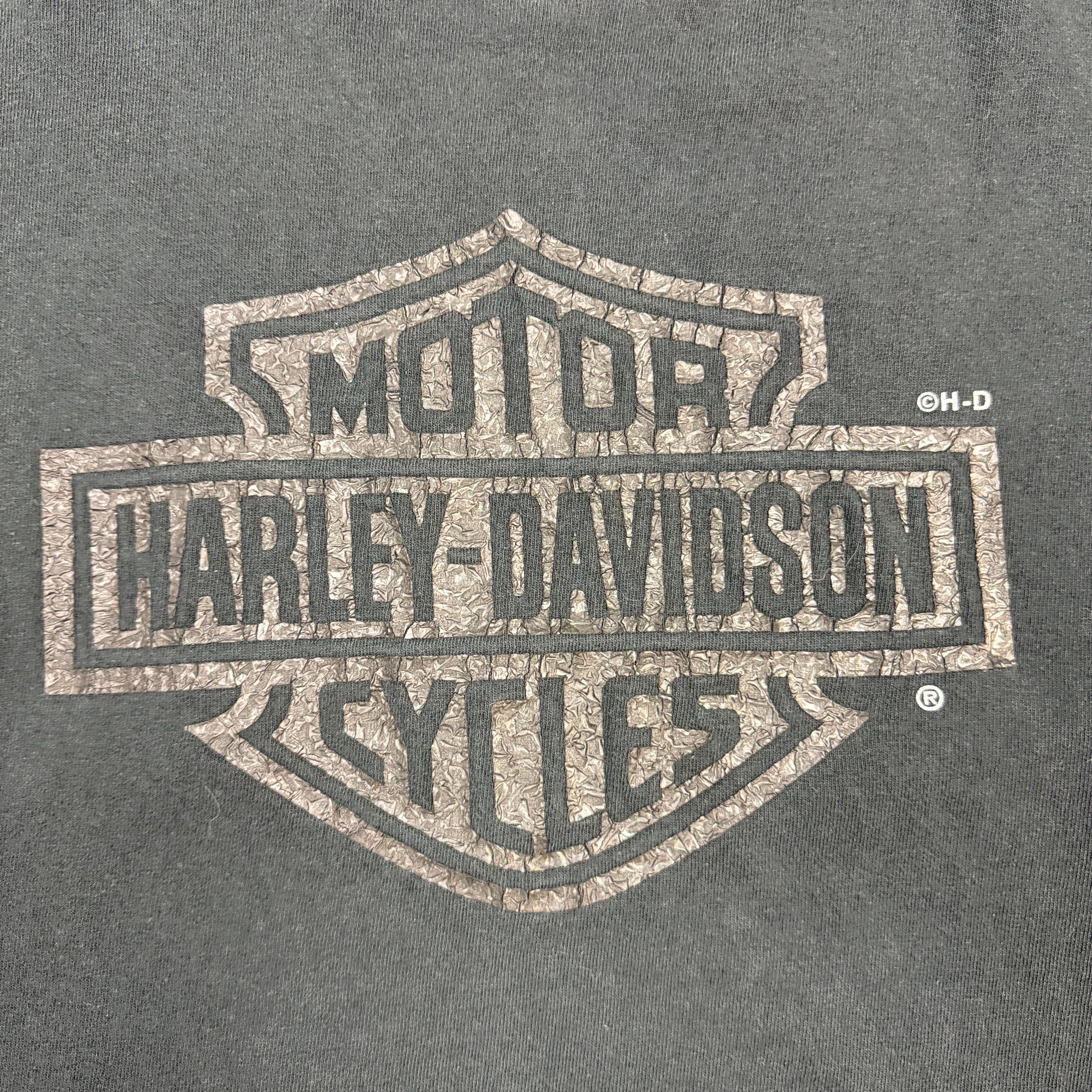 Vintage Harley Davidson Cancun Mexico Longsleeve Black