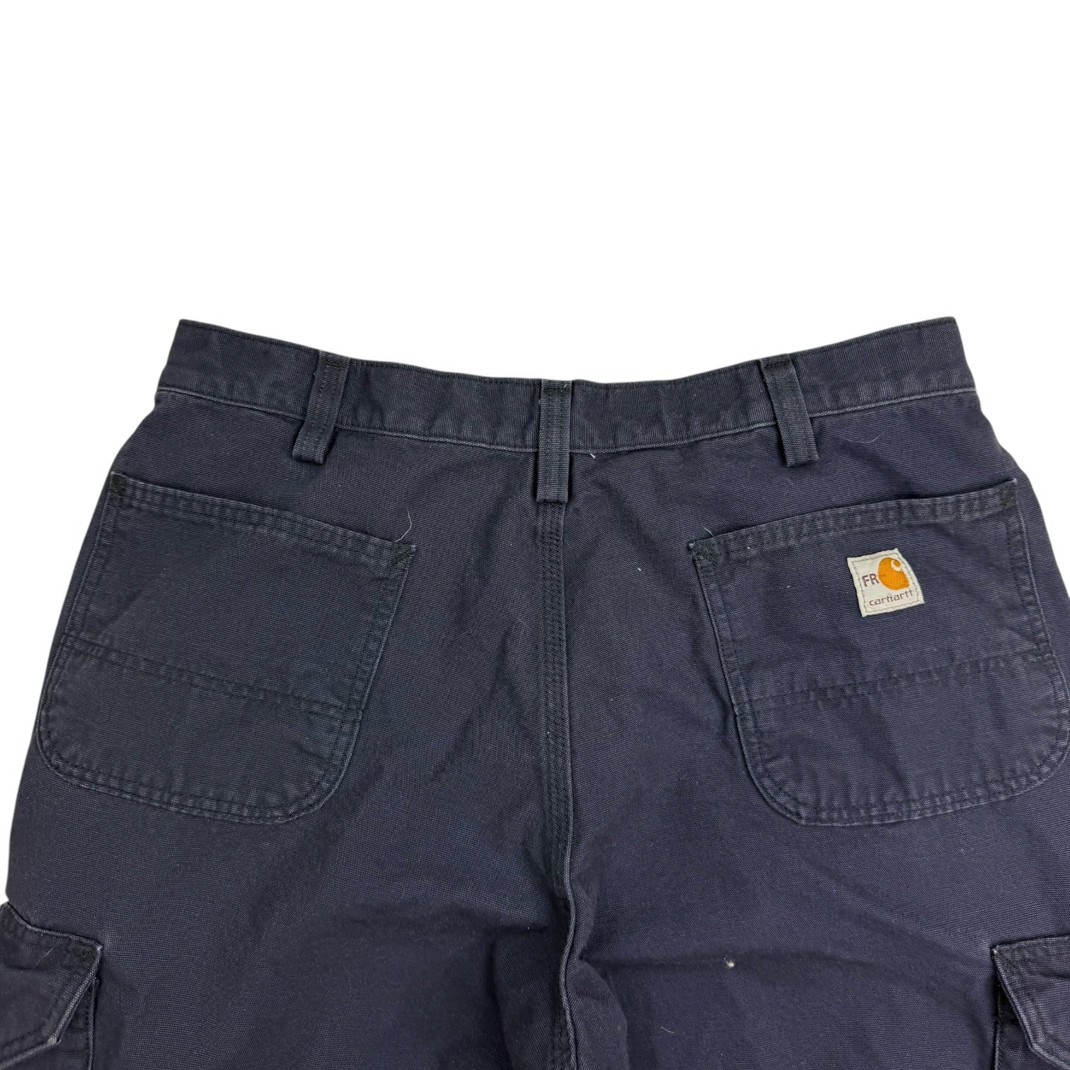 Vintage Carhartt FR Cargo Pants Navy Blue