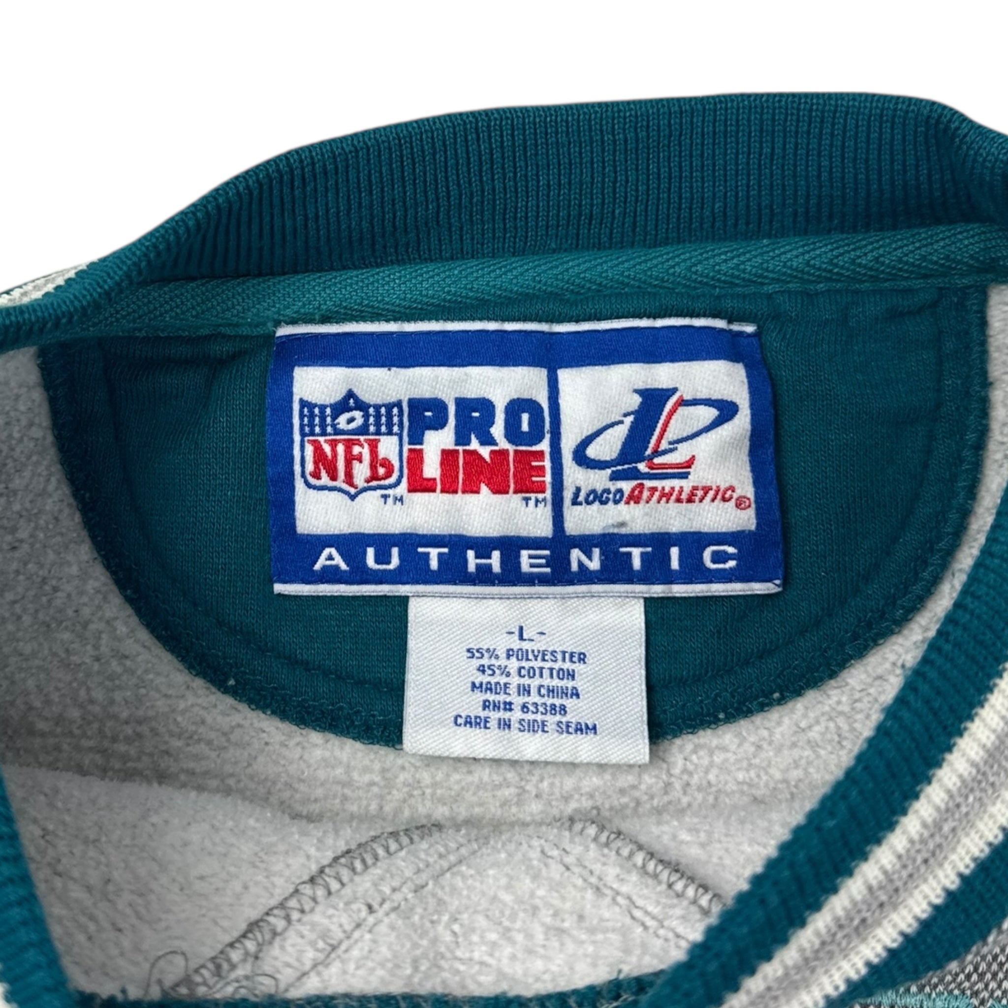 Vintage Miami Dolphins Logo Athletic Crew Neck