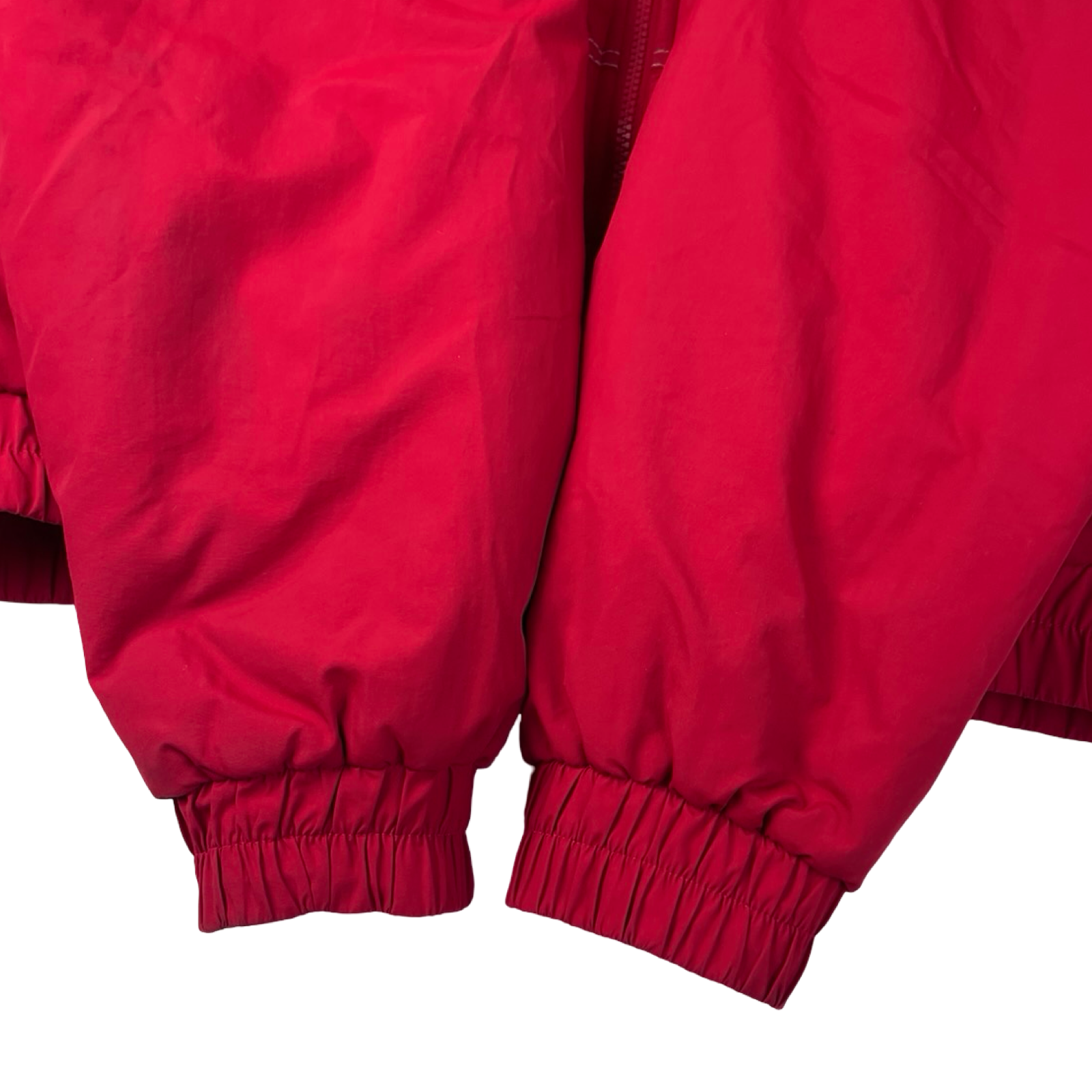 Supreme Zig Zag Stitch Puffy Jacket Red