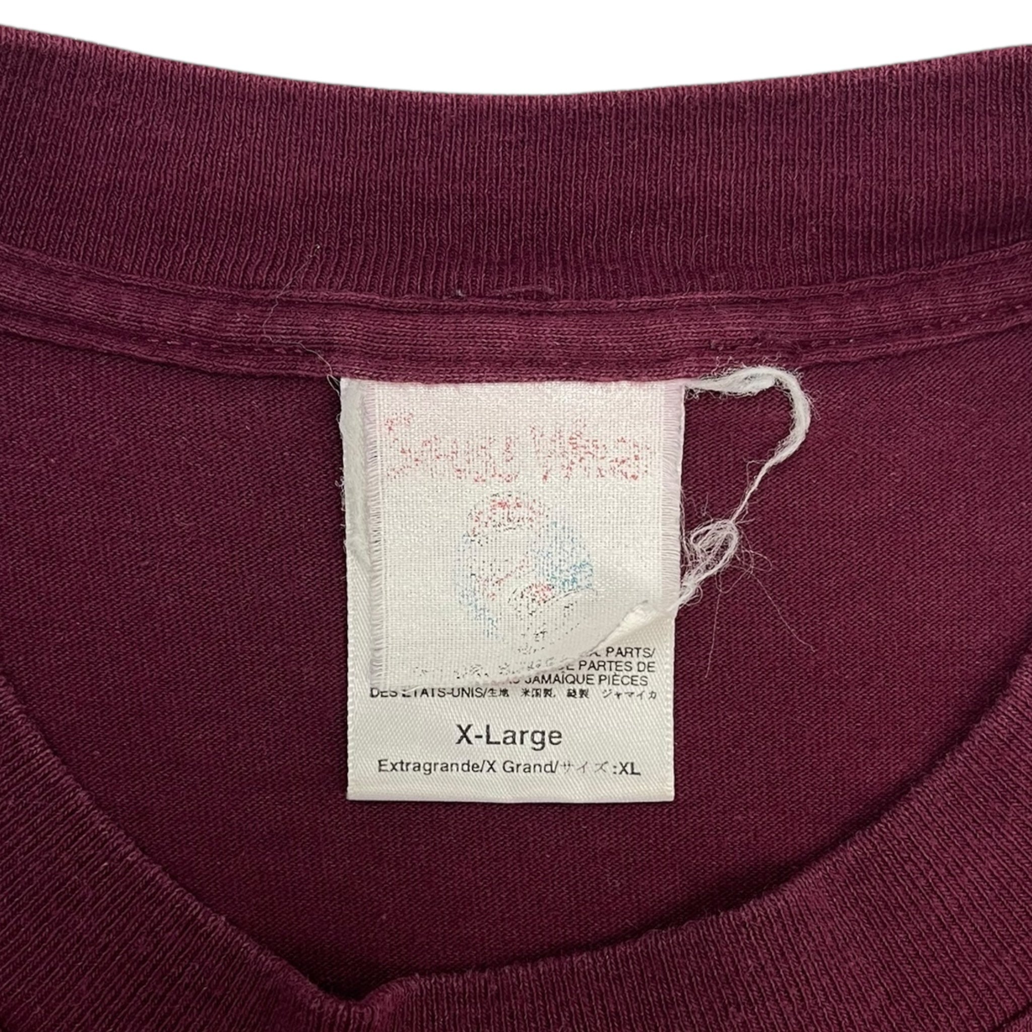 1997 Dr. Seuss Grinch Wear T-Shirt Burgundy