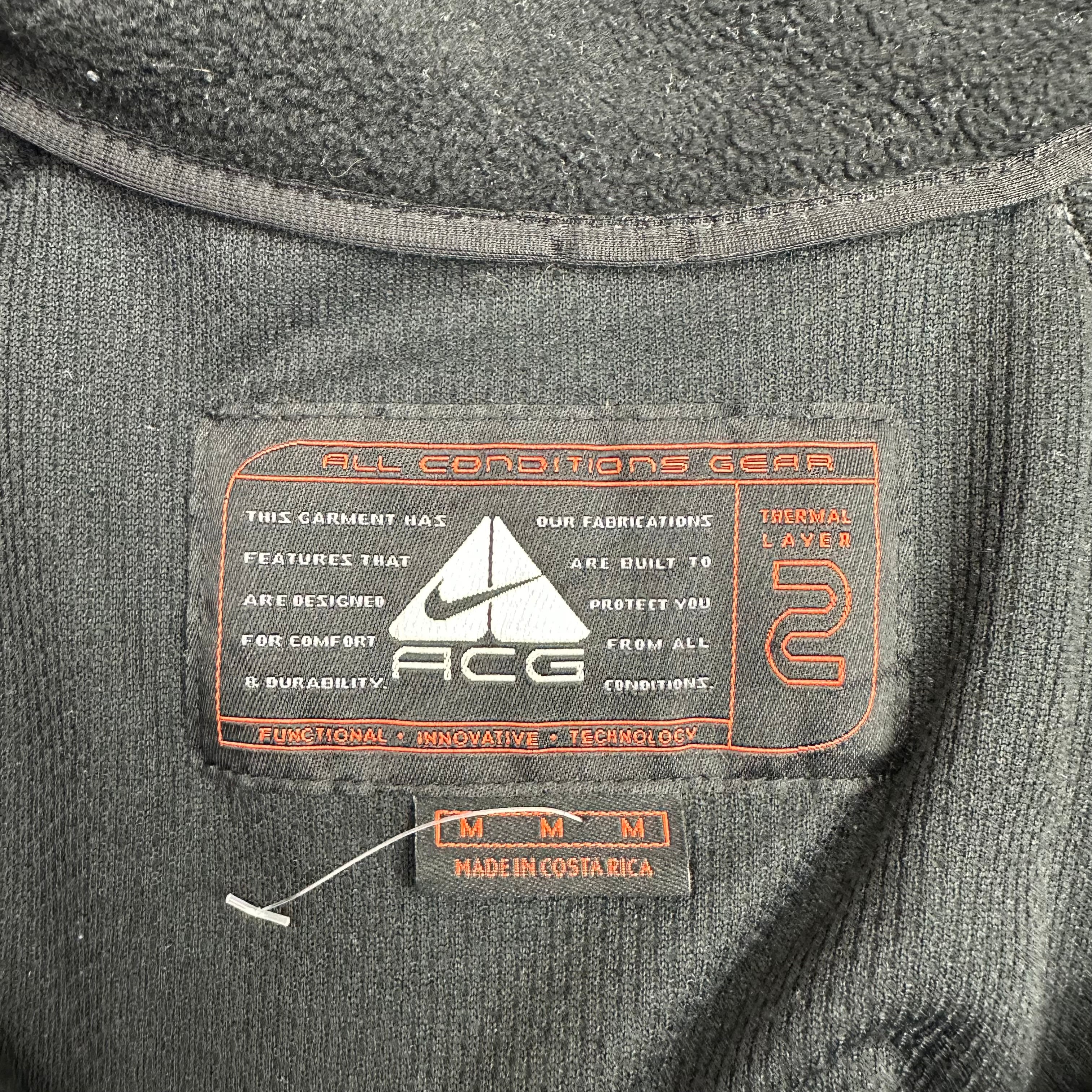 Vintage Nike ACG Fleece Vest Turqoise