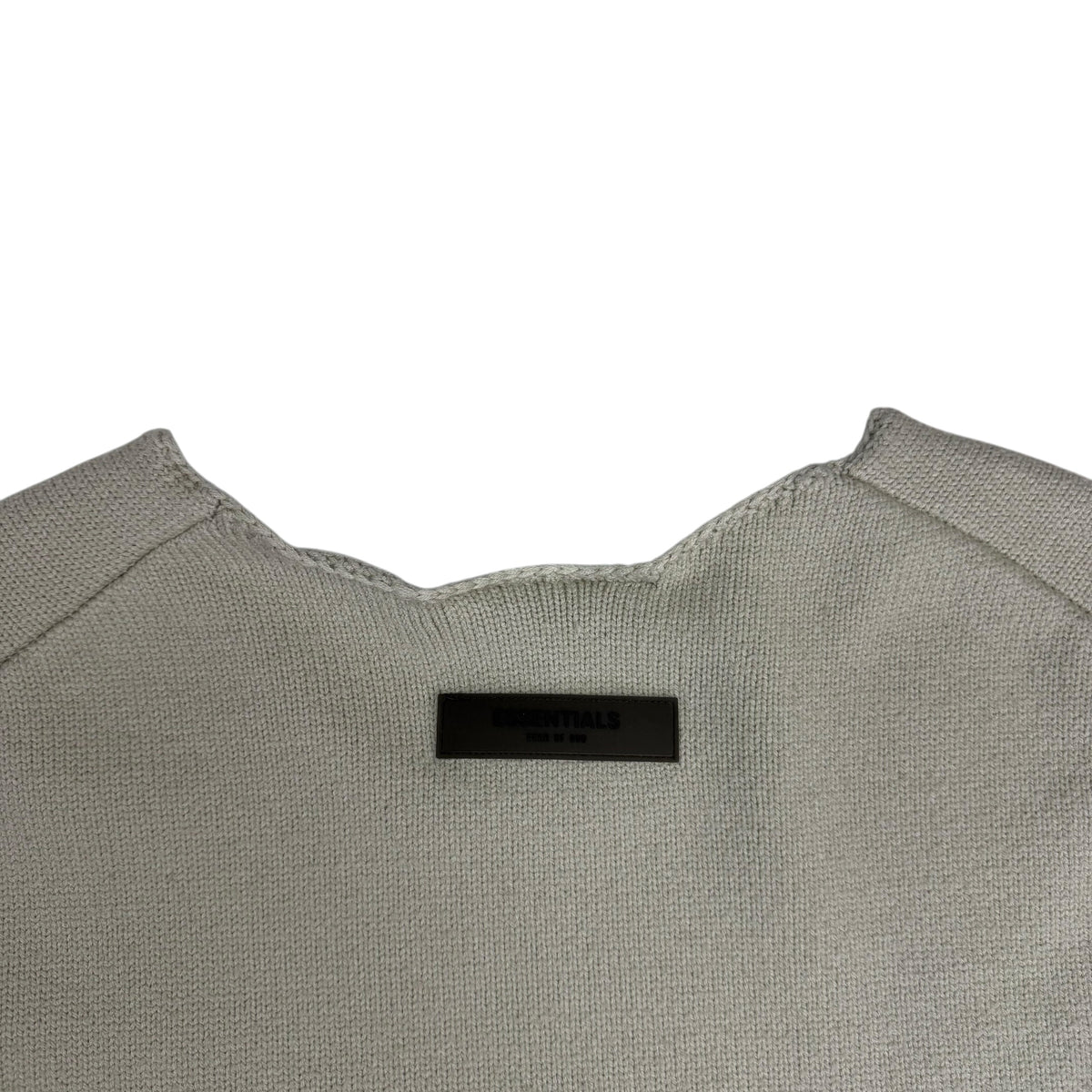Fear of God Essentials 1977 Raw Edge Knit Sweater Wheat