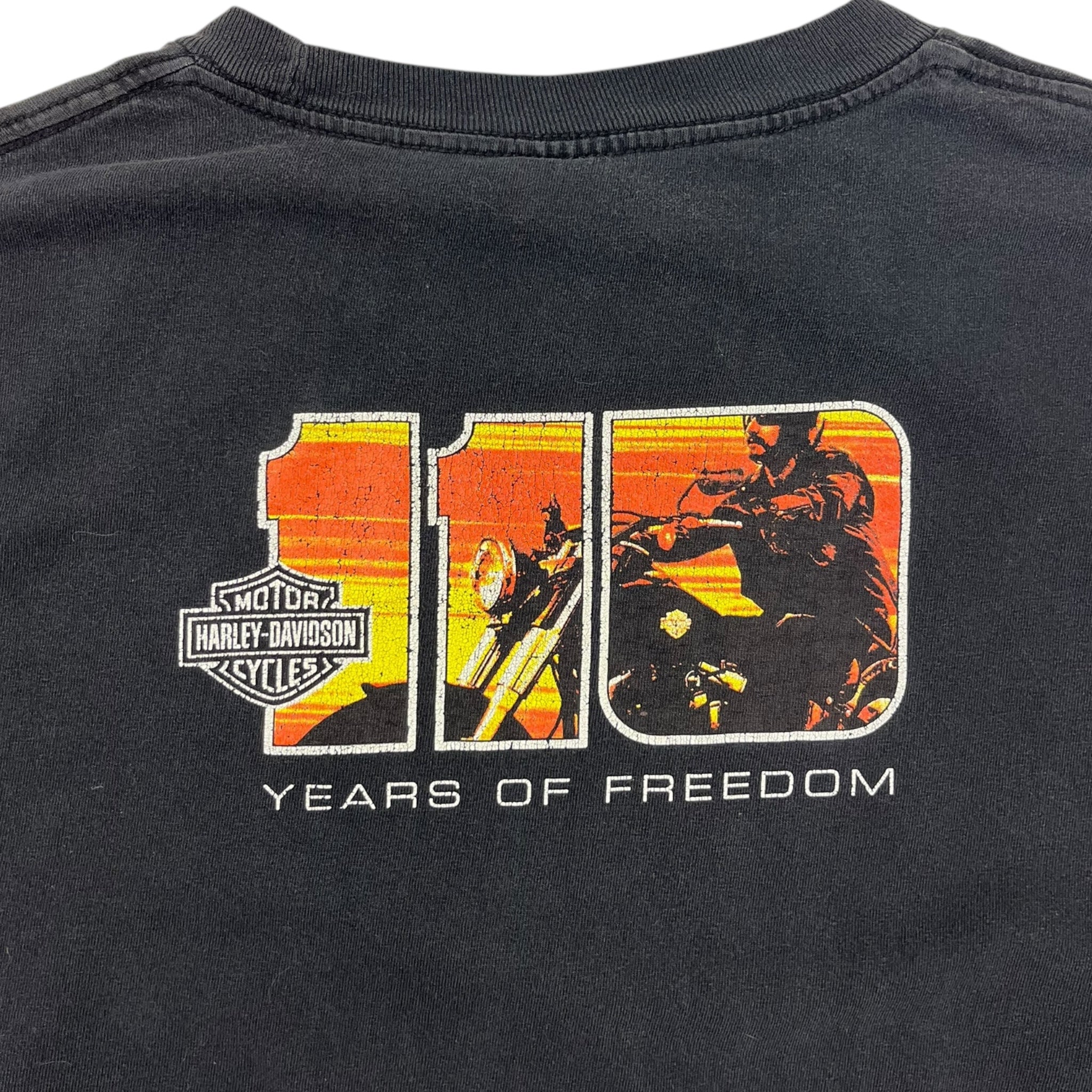 Vintage Y2K Rockstar x Harley Davidson Anniversary Longsleeve