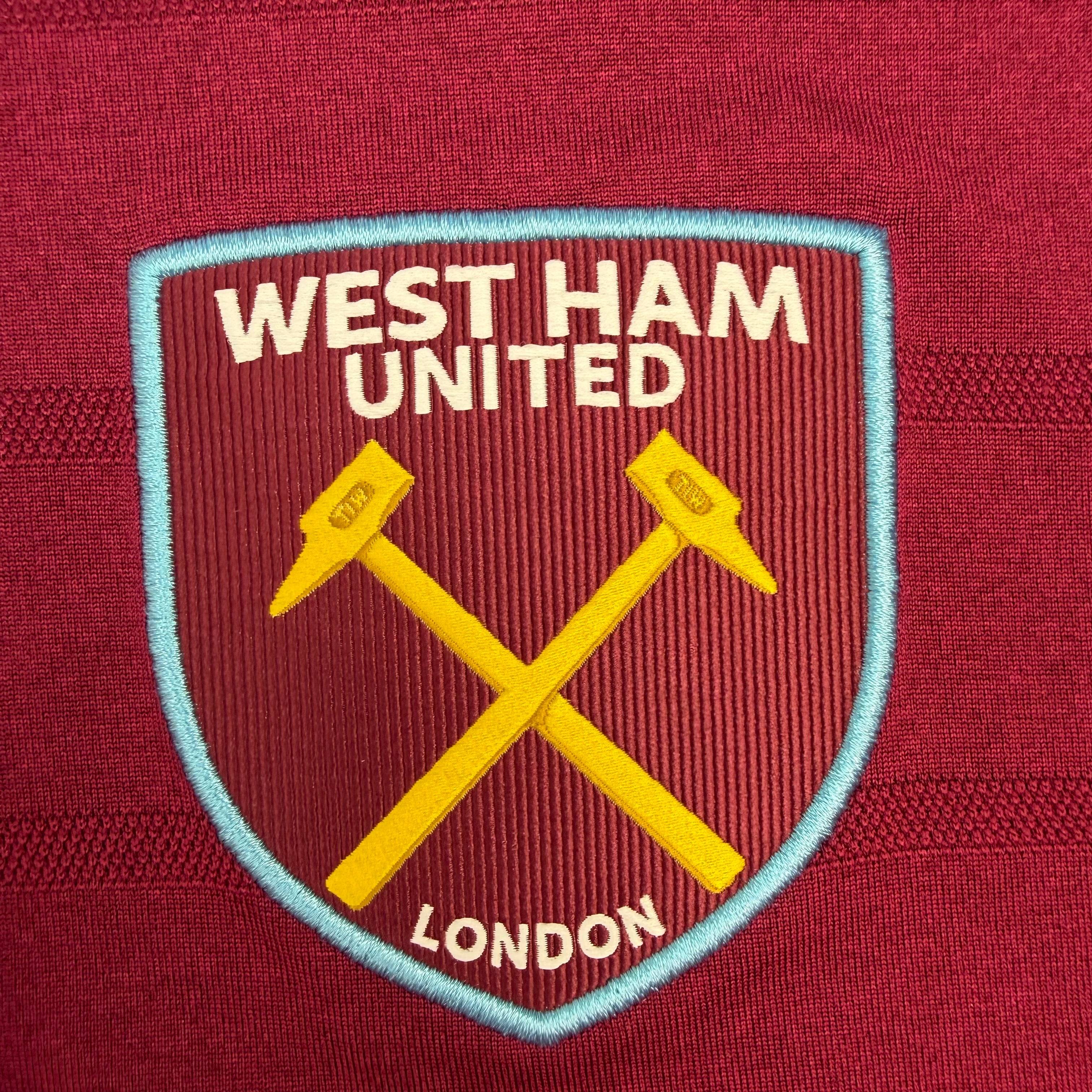 2018-19 Umbro West Ham United Home Jersey Red