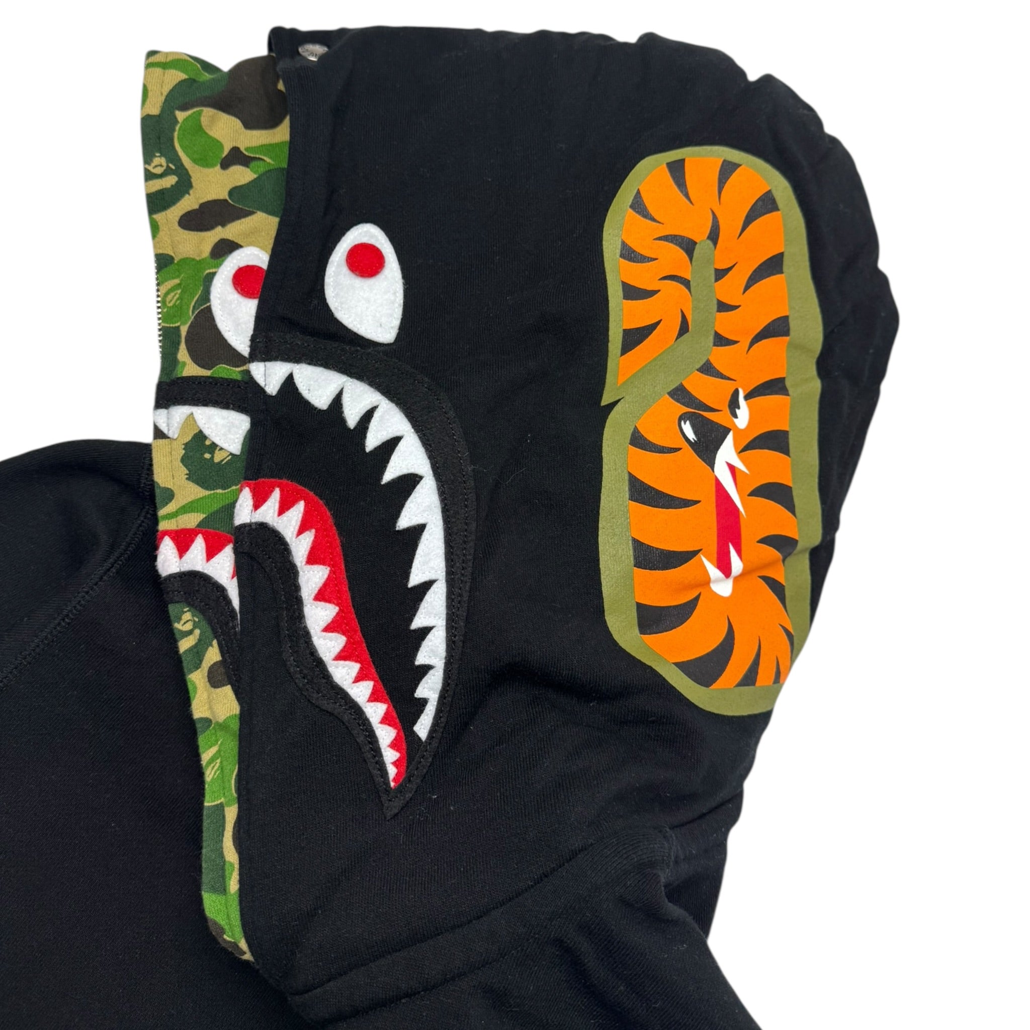 BAPE ABC Camo Shark Full Zip Double Hoodie