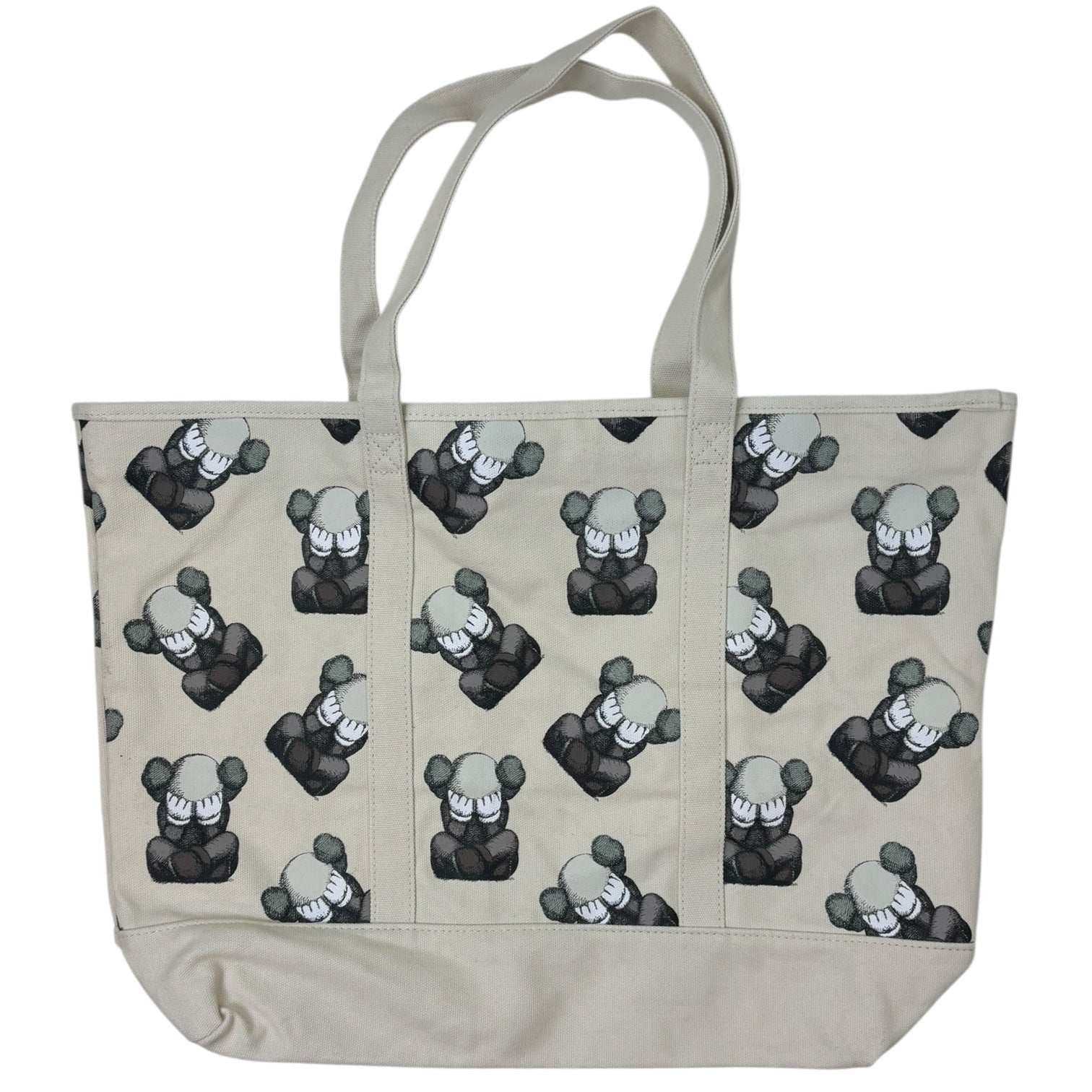 KAWS x Uniqlo Tokyo First Tote Off-White