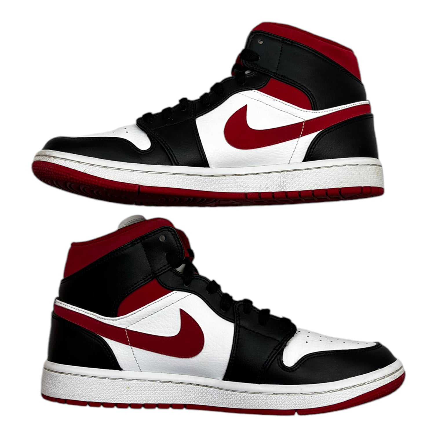 Jordan 1 Mid Gym Red Black White (Used)