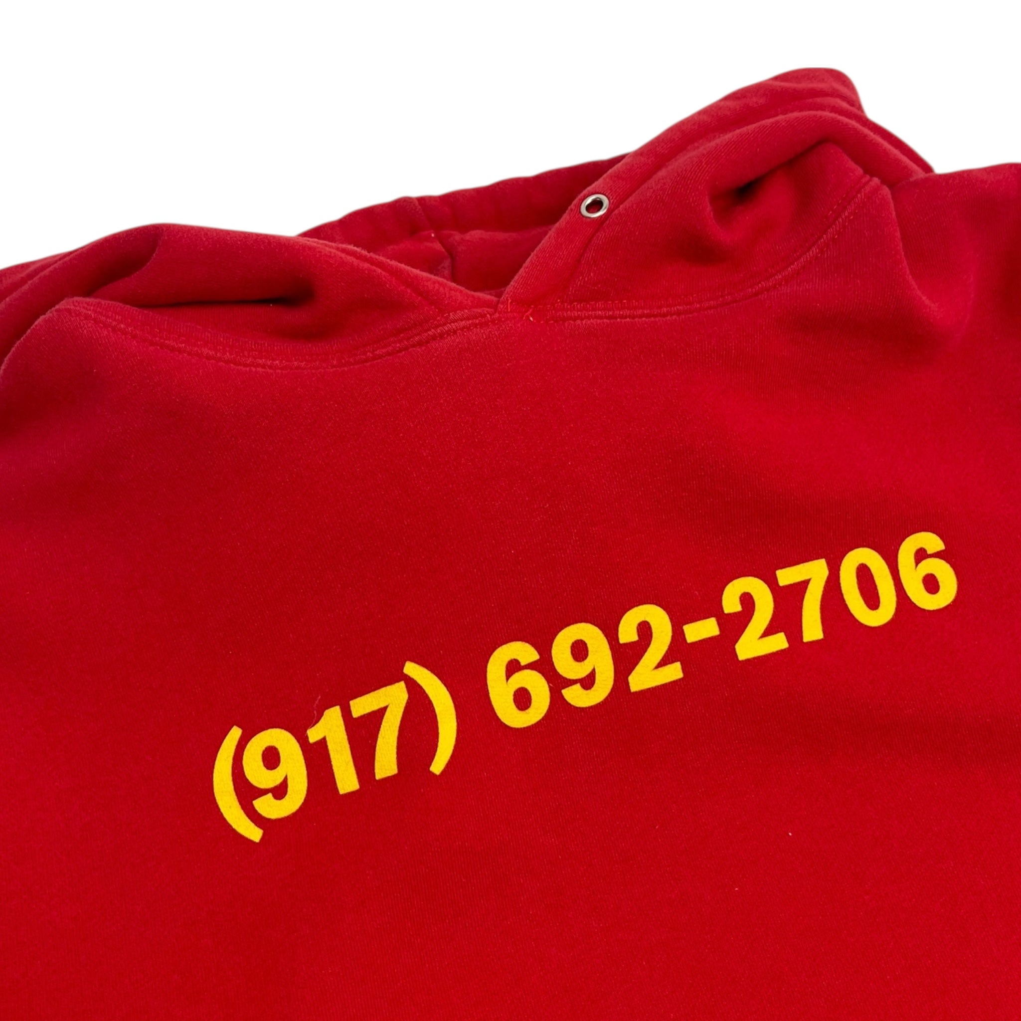 NineOneSeven Dialtone Hoodie Red