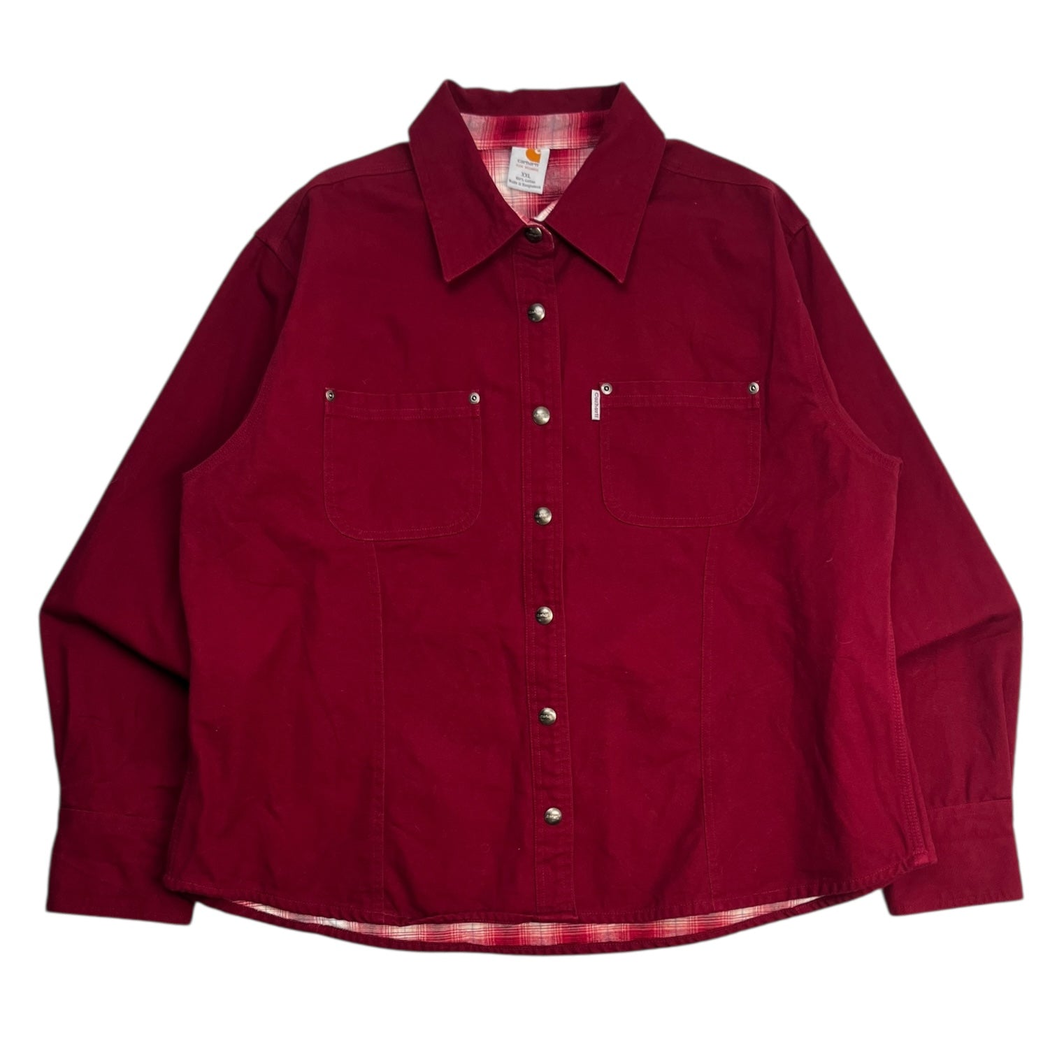 Carhartt Flannel Lined Button Shacket