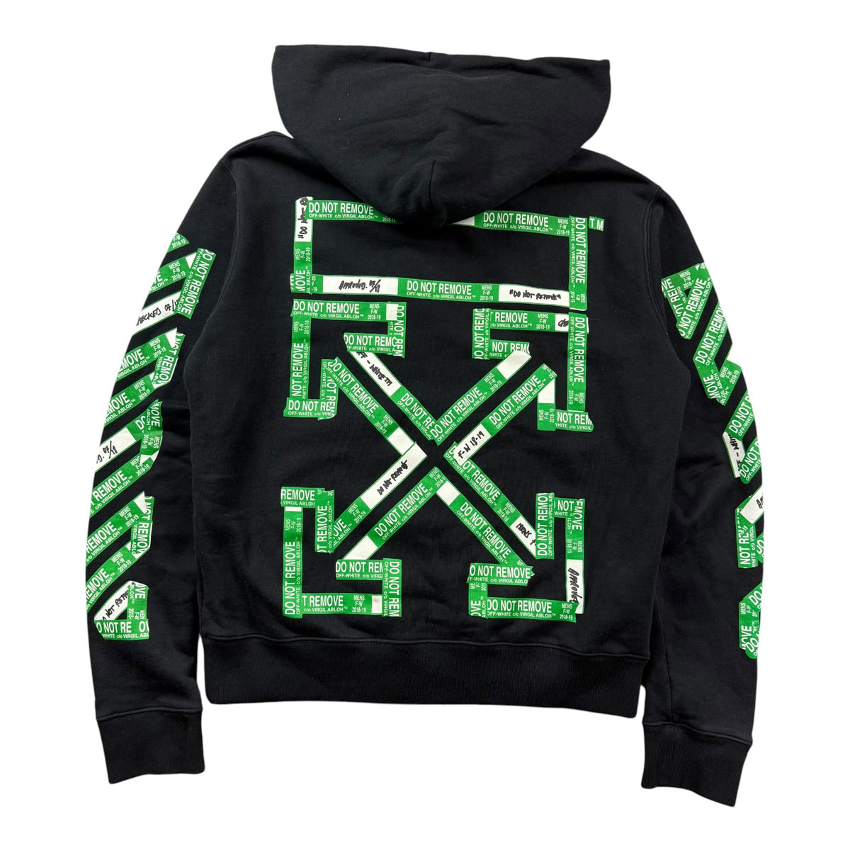 Off-White SSENSE Exclusive 3D Diag Arrow Hoodie Black