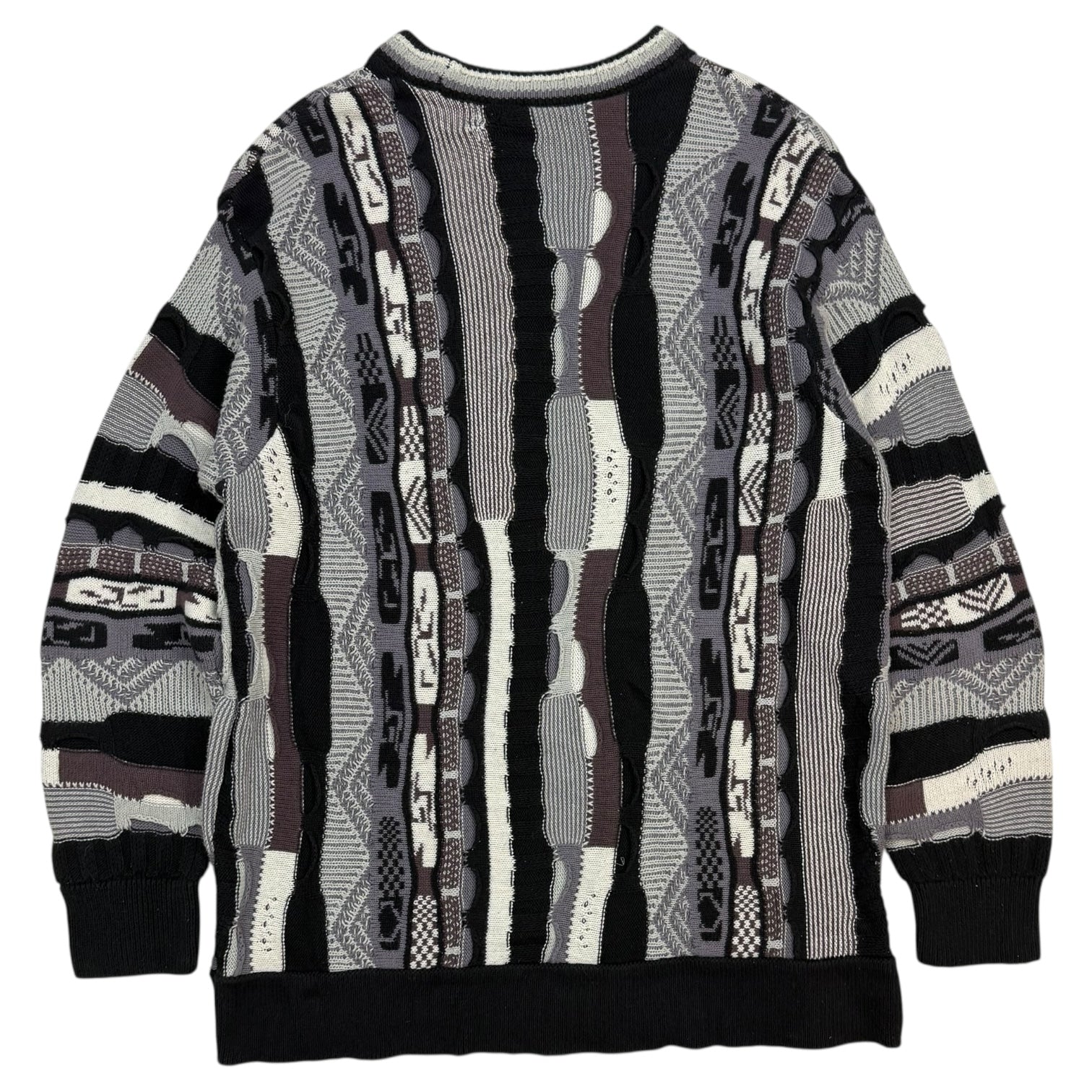 Vintage Cable Knit Sweater Multicolour