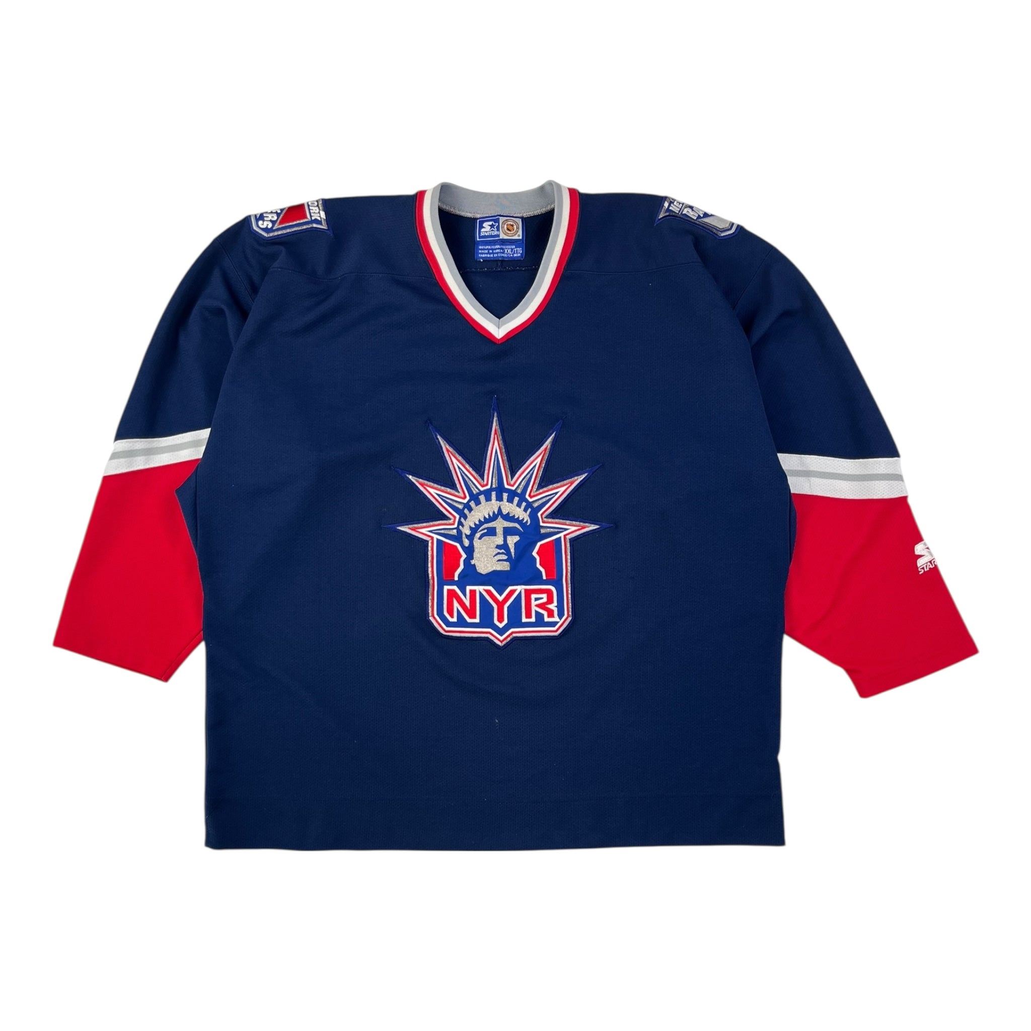 Vintage New York Rangers Starter Liberty Head Jersey