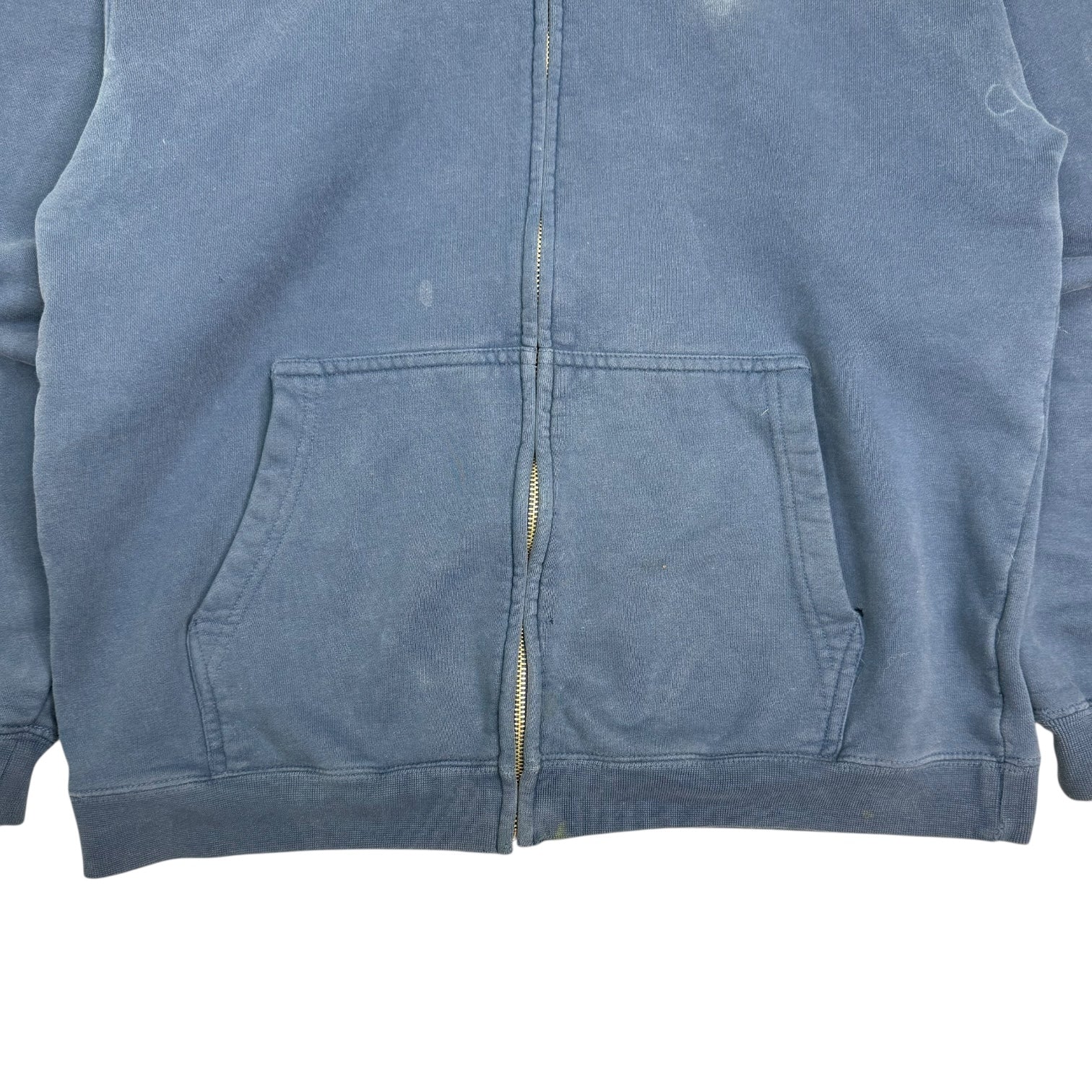 Stussy Basic Zip Hoodie Faded Navy