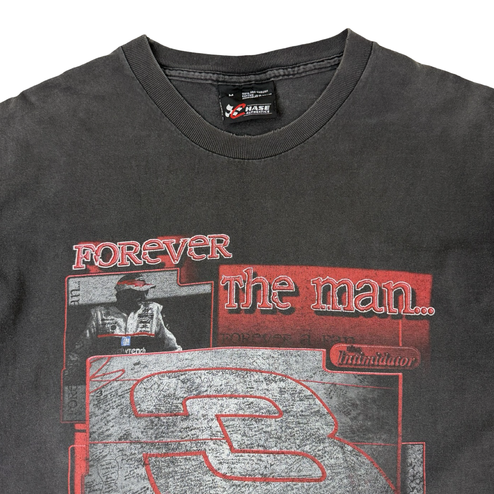 Vintage Chase Authentics Dale Earnhardt T-Shirt Black